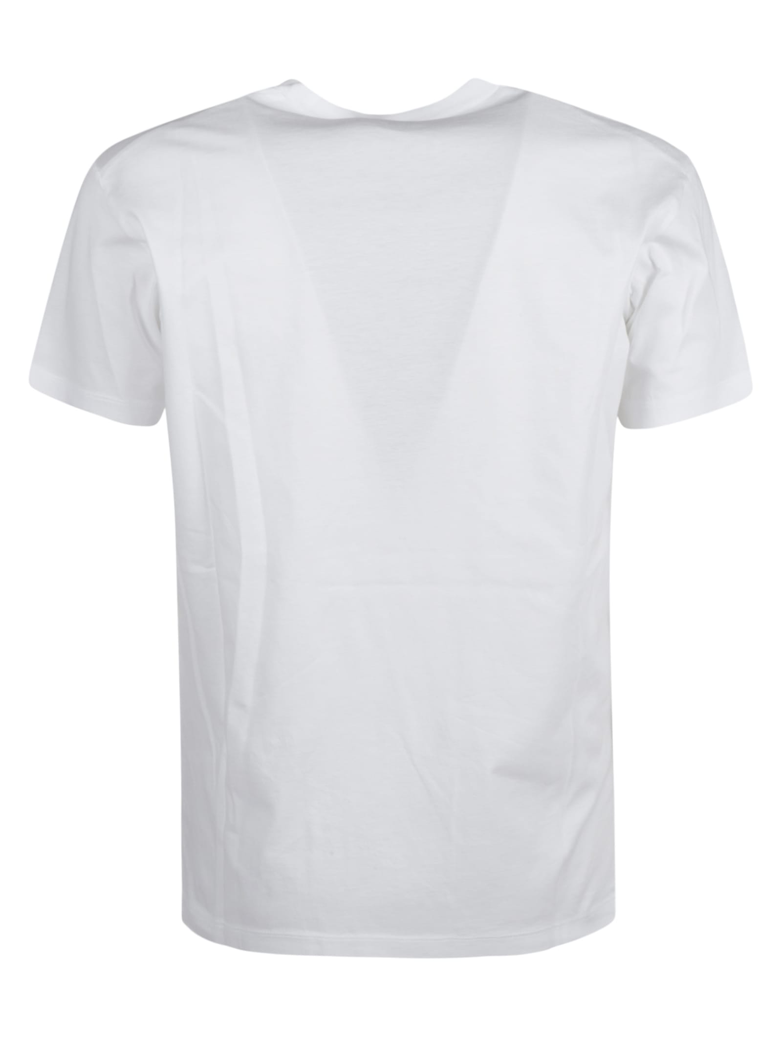Shop Dsquared2 D2 Surf Beach T-shirt In White