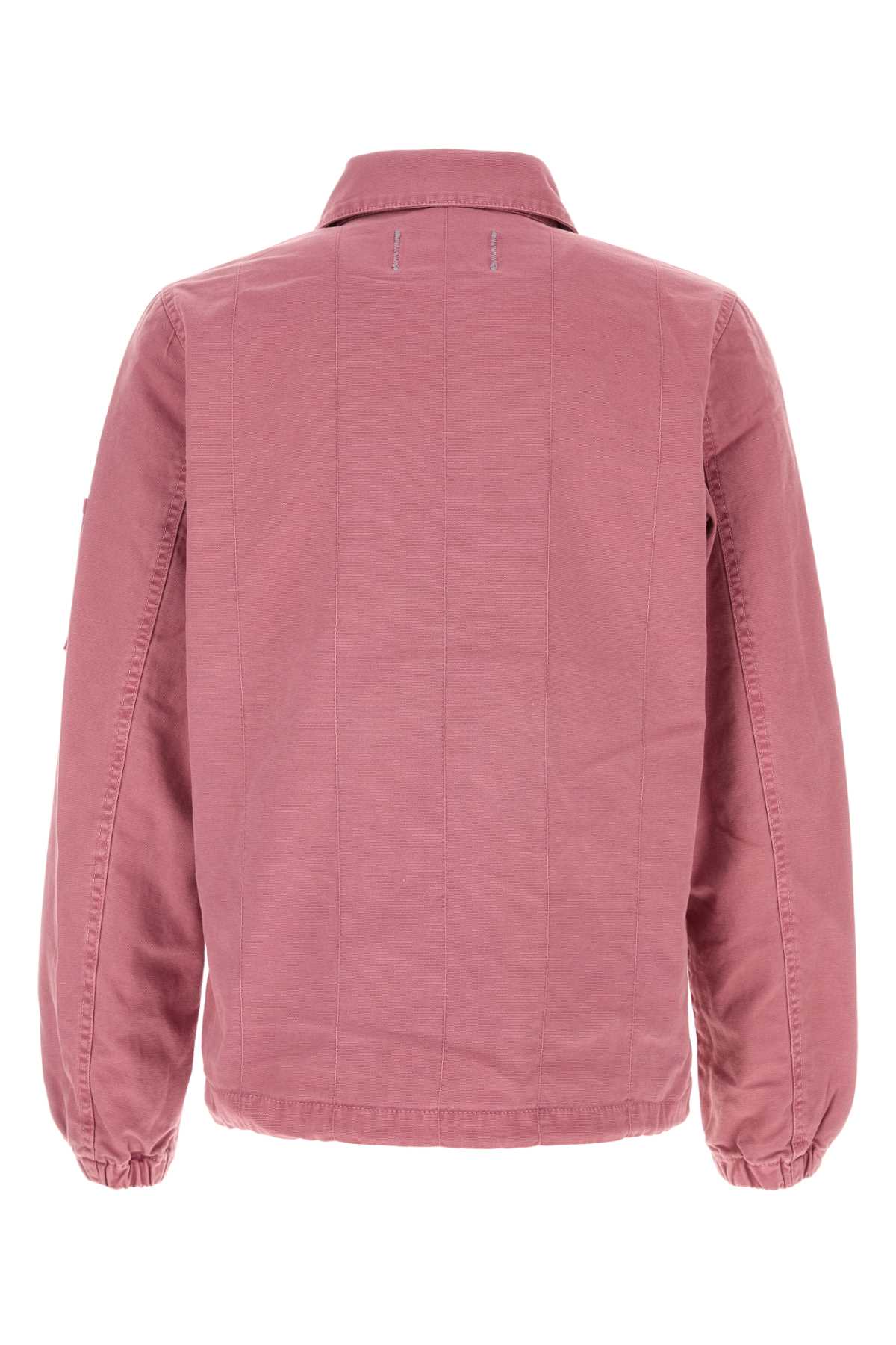 Refrigiwear Dark Pink Denim Tabbs Jacket In Rose