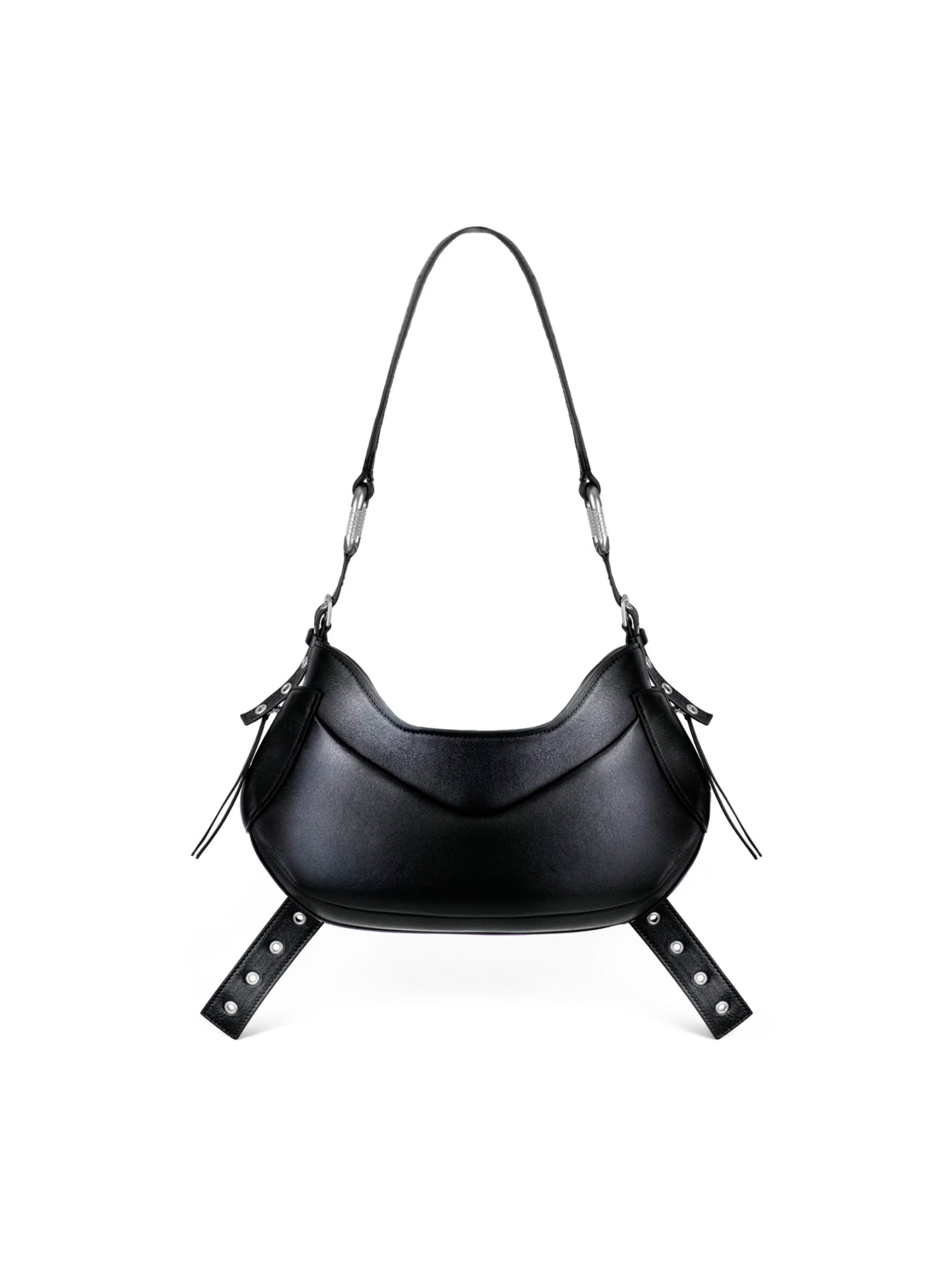 Shop Biasia Shoulder Bag Y2k.001 In Black