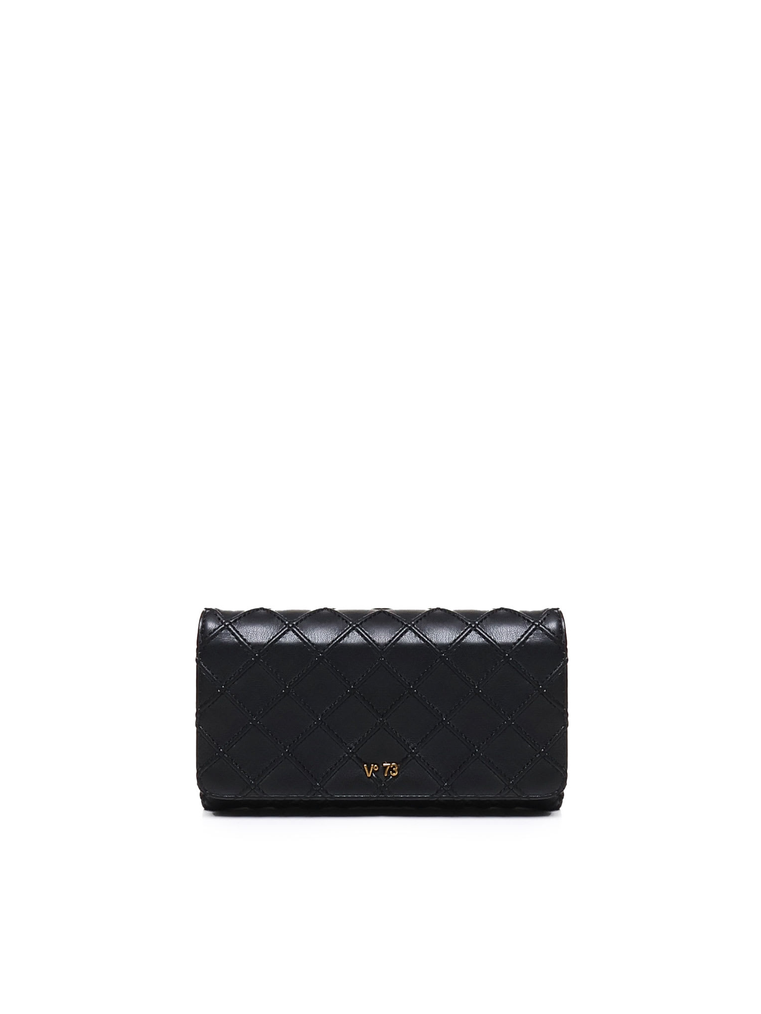 Shop V73 Edith Rectangular Wallet In Black