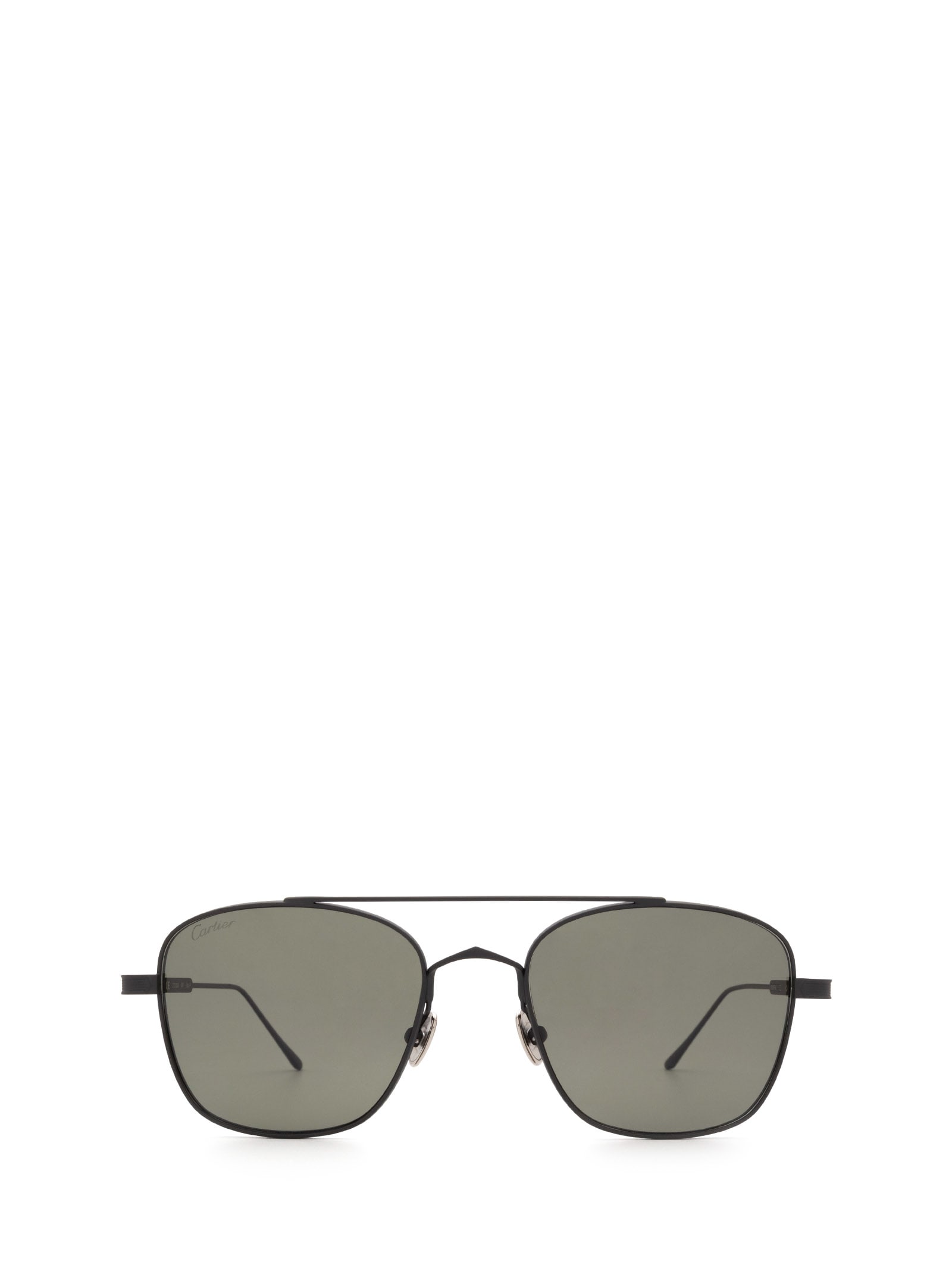 Cartier Eyewear Cartier Ct0163s Black Sunglasses