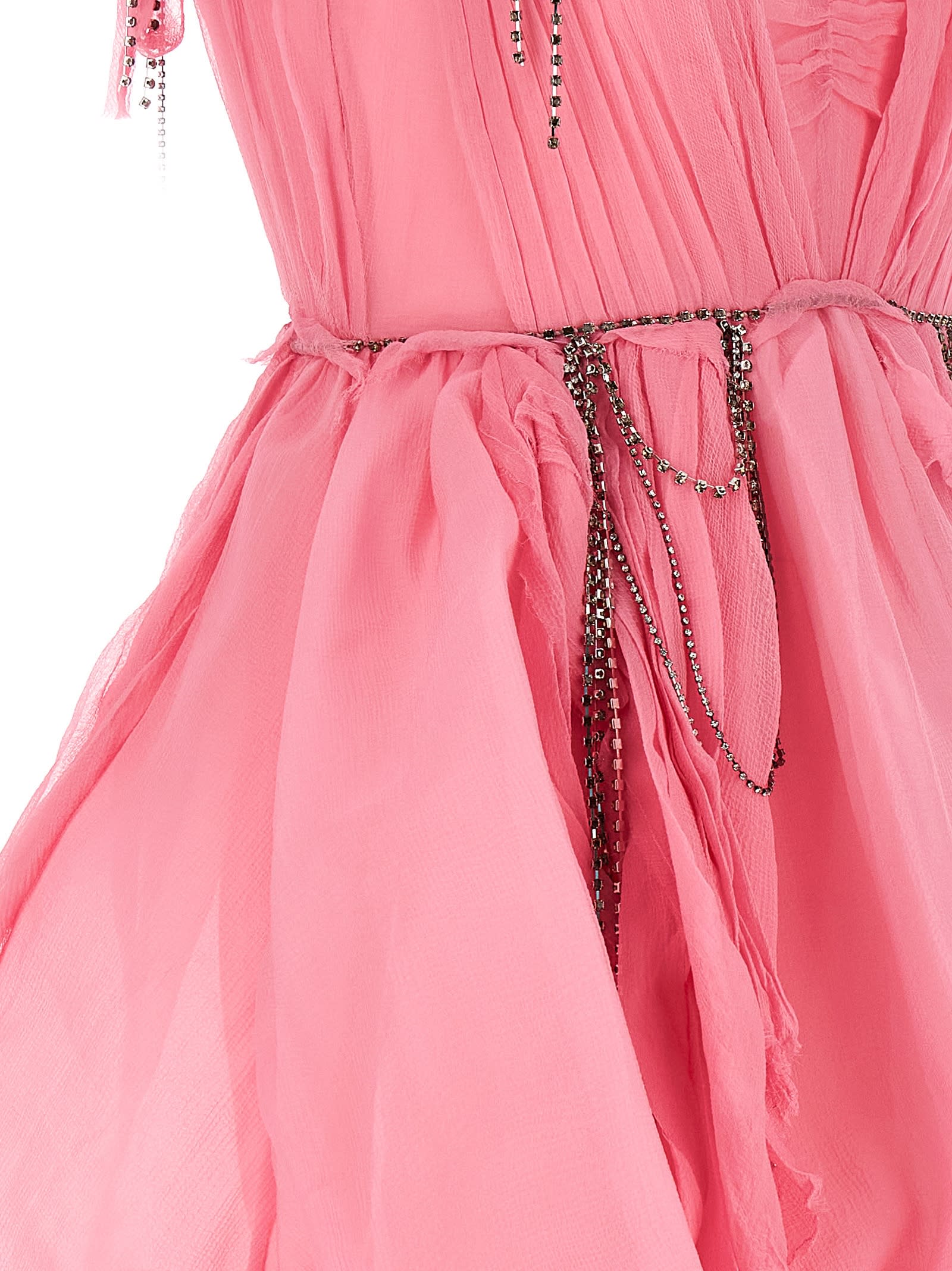 Shop Loveshackfancy Ashida Dress In Pink