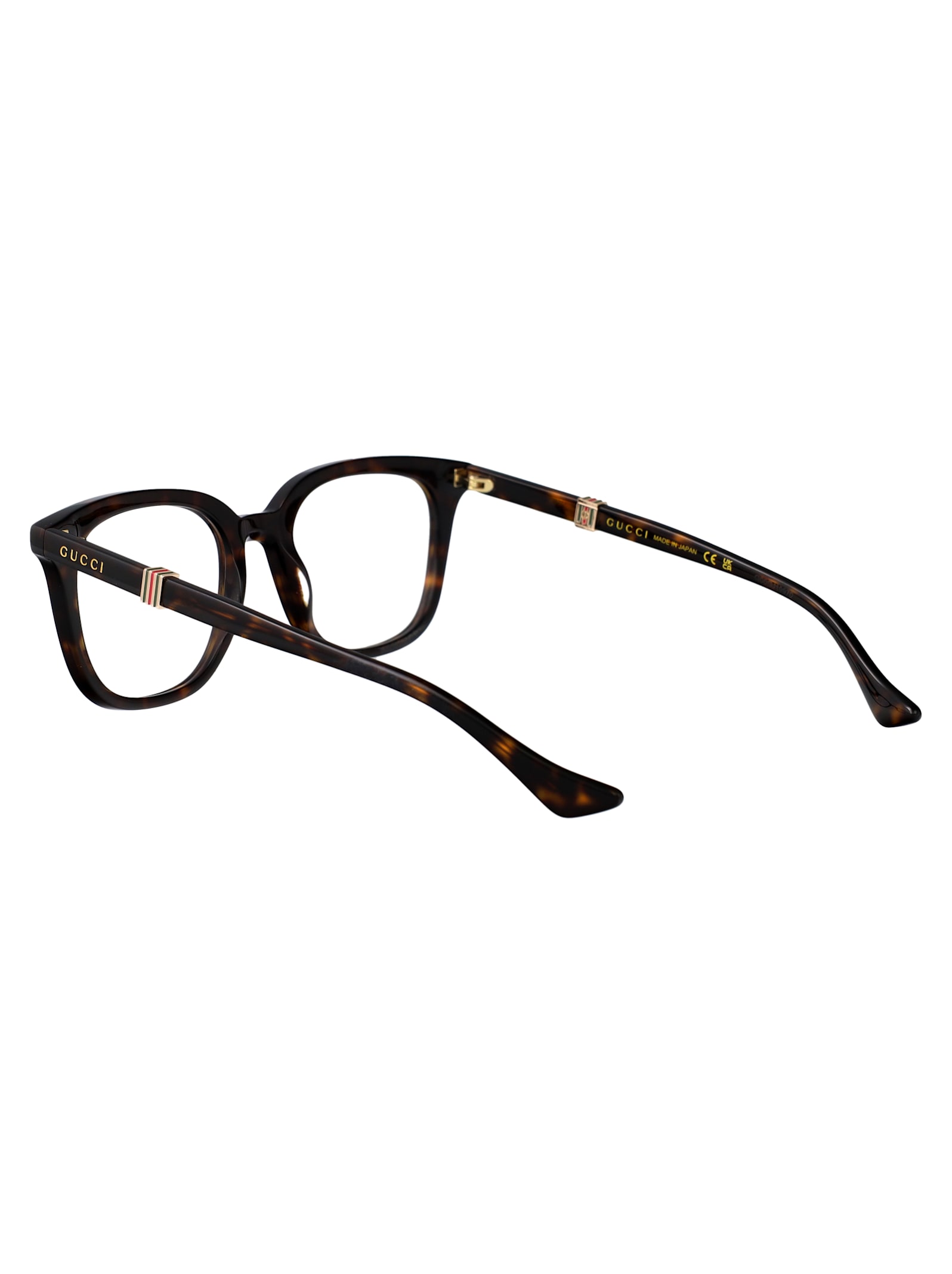 Shop Gucci Gg1497o Glasses In 006 Havana Havana Transparent