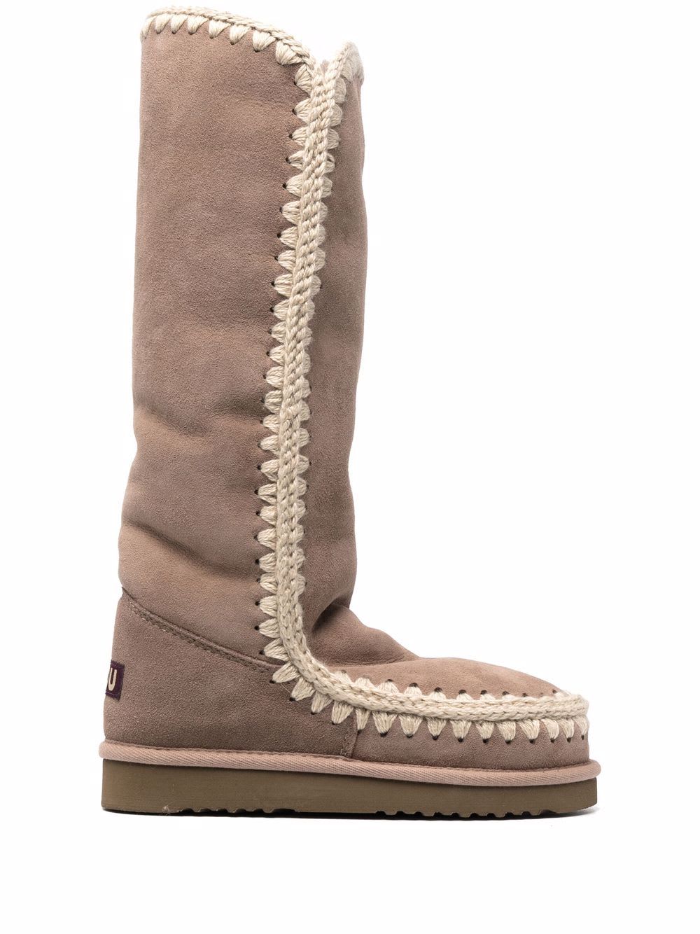 Beige Womens Boots