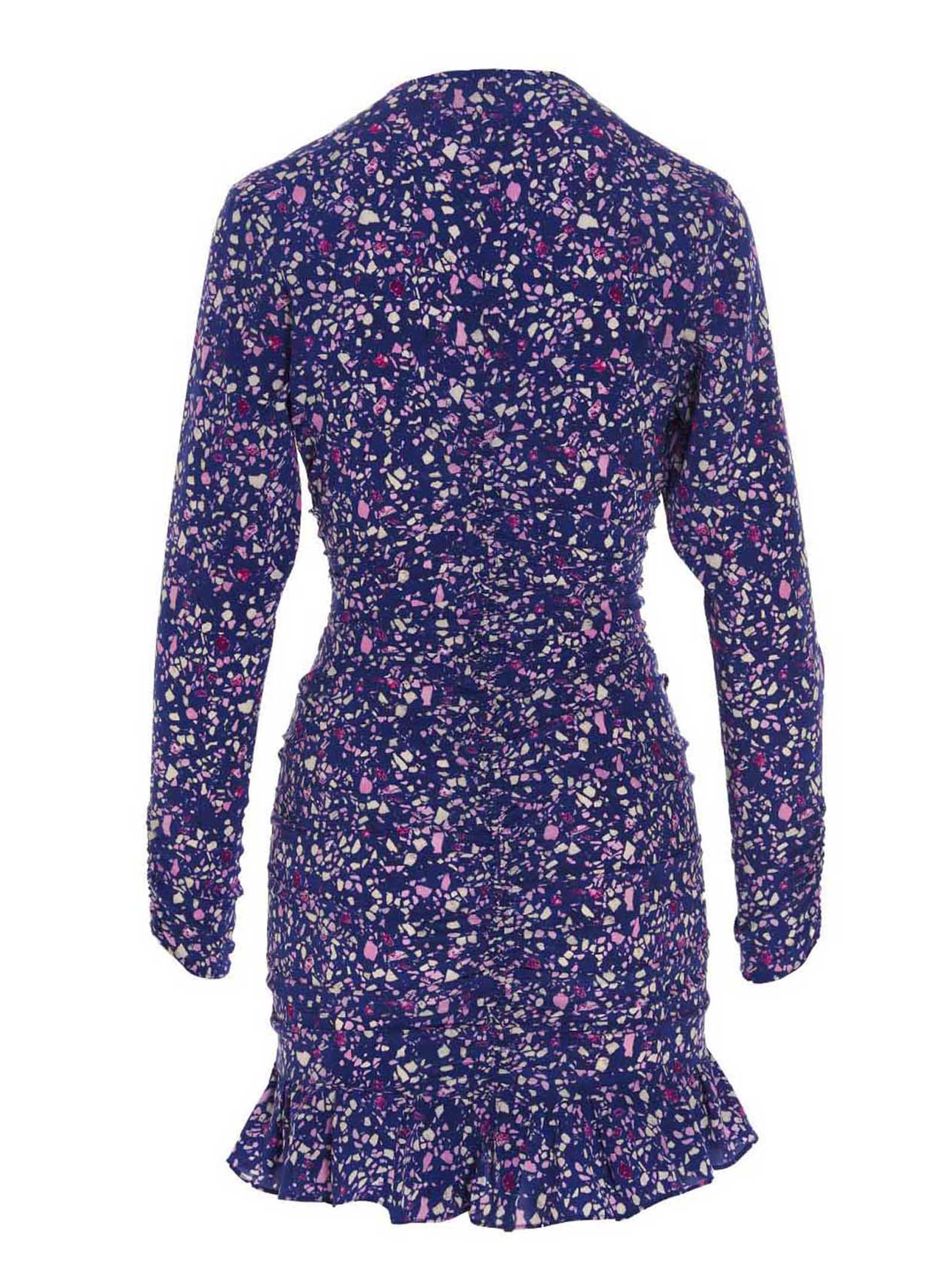 Shop Isabel Marant Lara Dress In Purple
