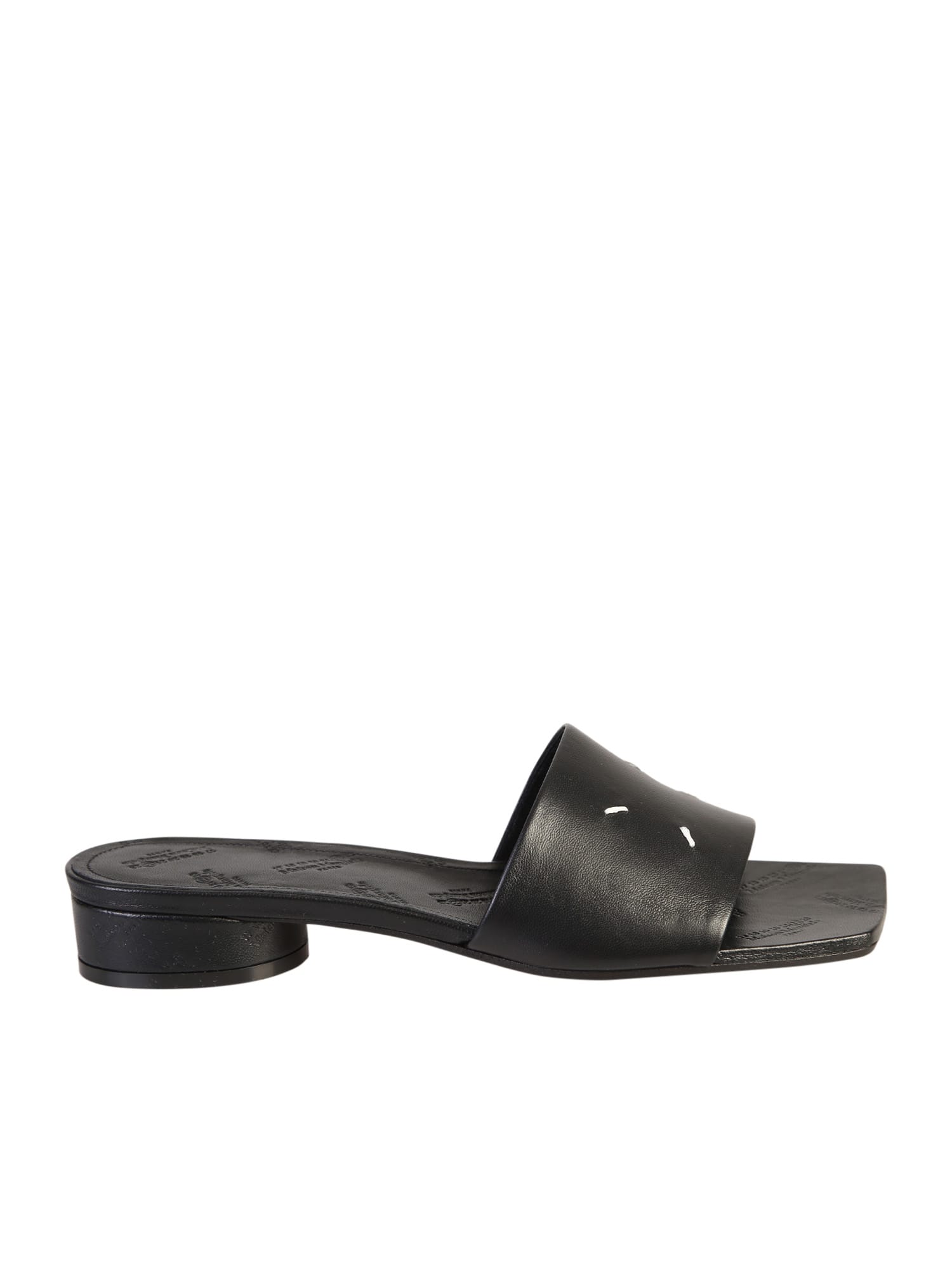 Buy Maison Margiela Black Sandals online, shop Maison Margiela shoes with free shipping