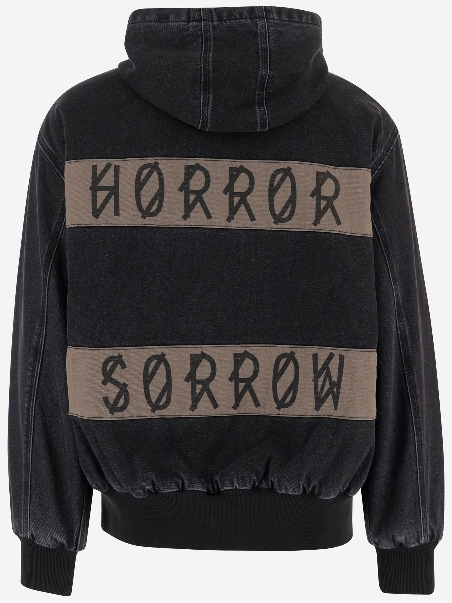 44 Label Group Sorrow Cotton Denim Jacket In Blue