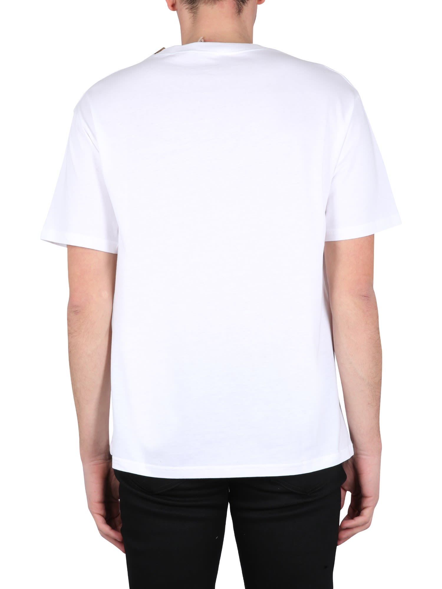 Shop Apc Kyle T-shirt In Blanc