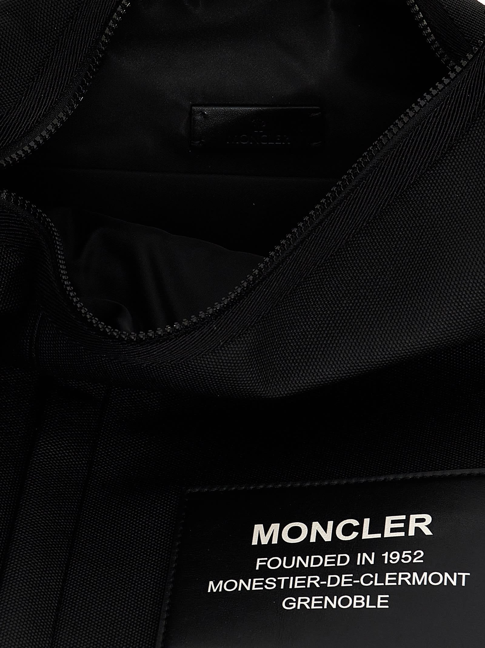 Shop Moncler Nakoa Backpack In Black