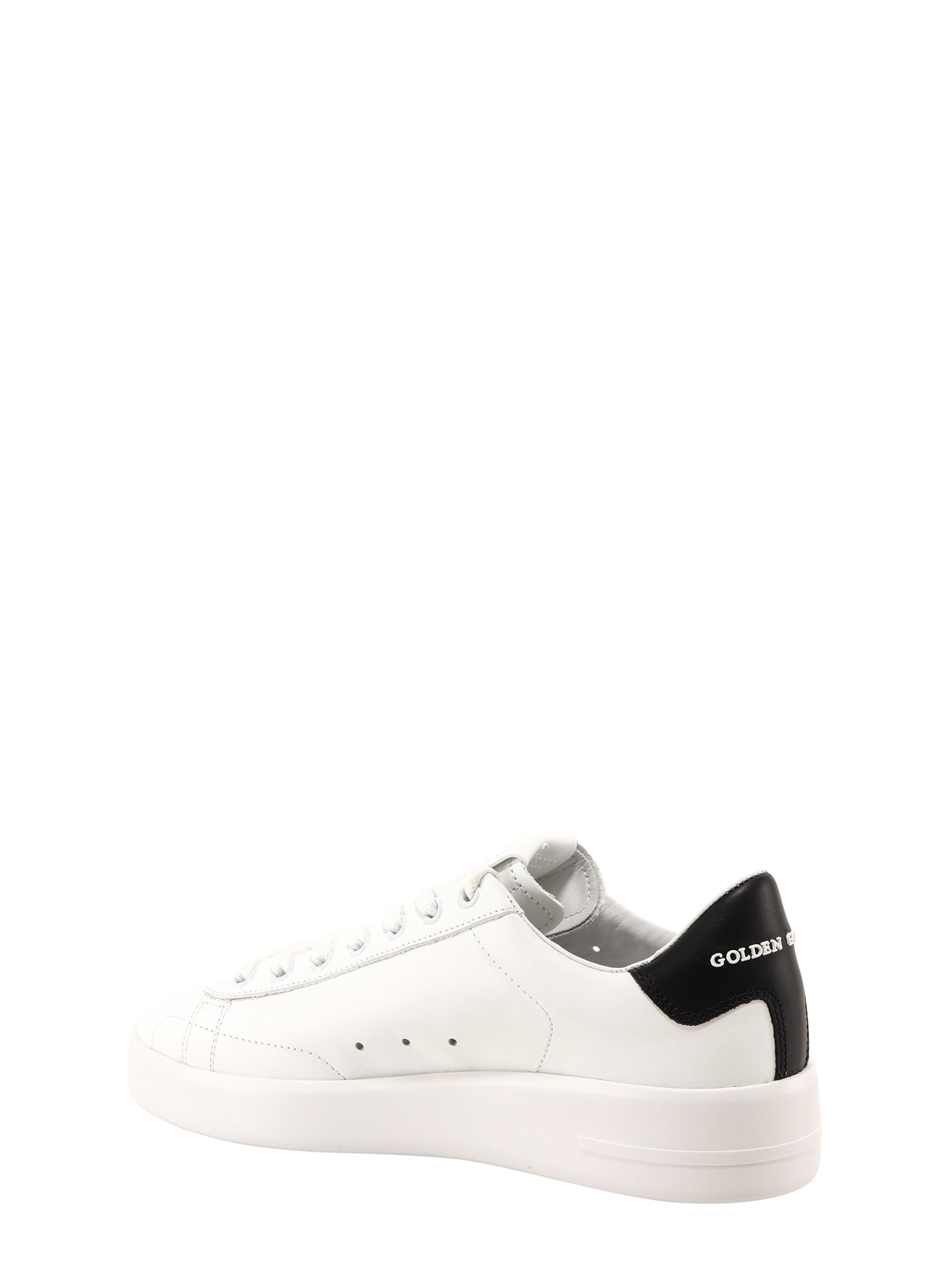 Shop Golden Goose Pure New Sneakers In White/black