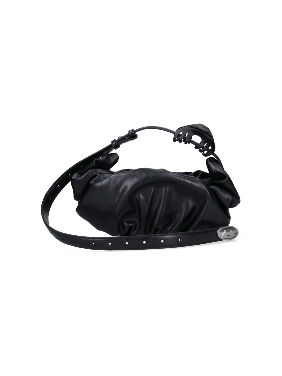 Diesel Grab-d Shoulder Bag In Black