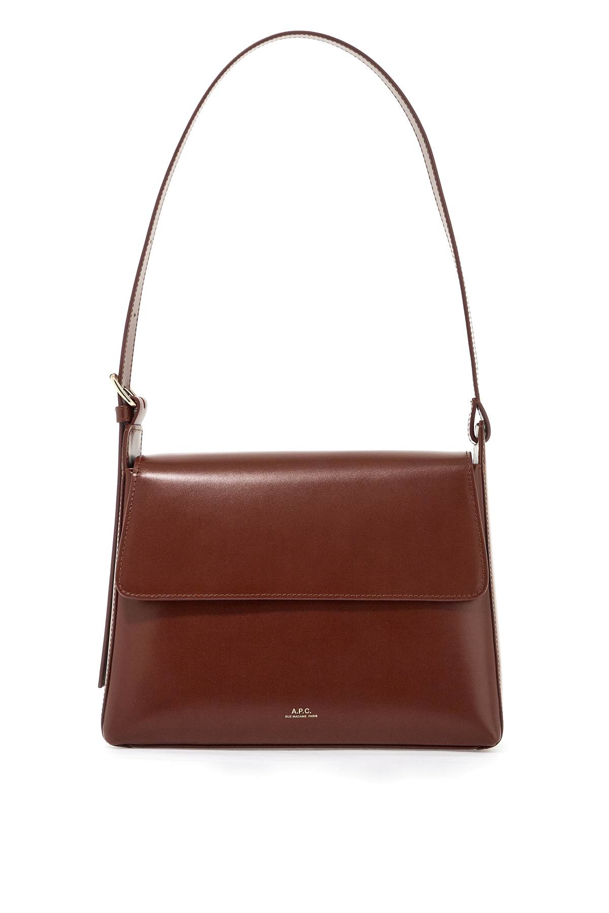 Apc Virginie Baguette Bag In Brown