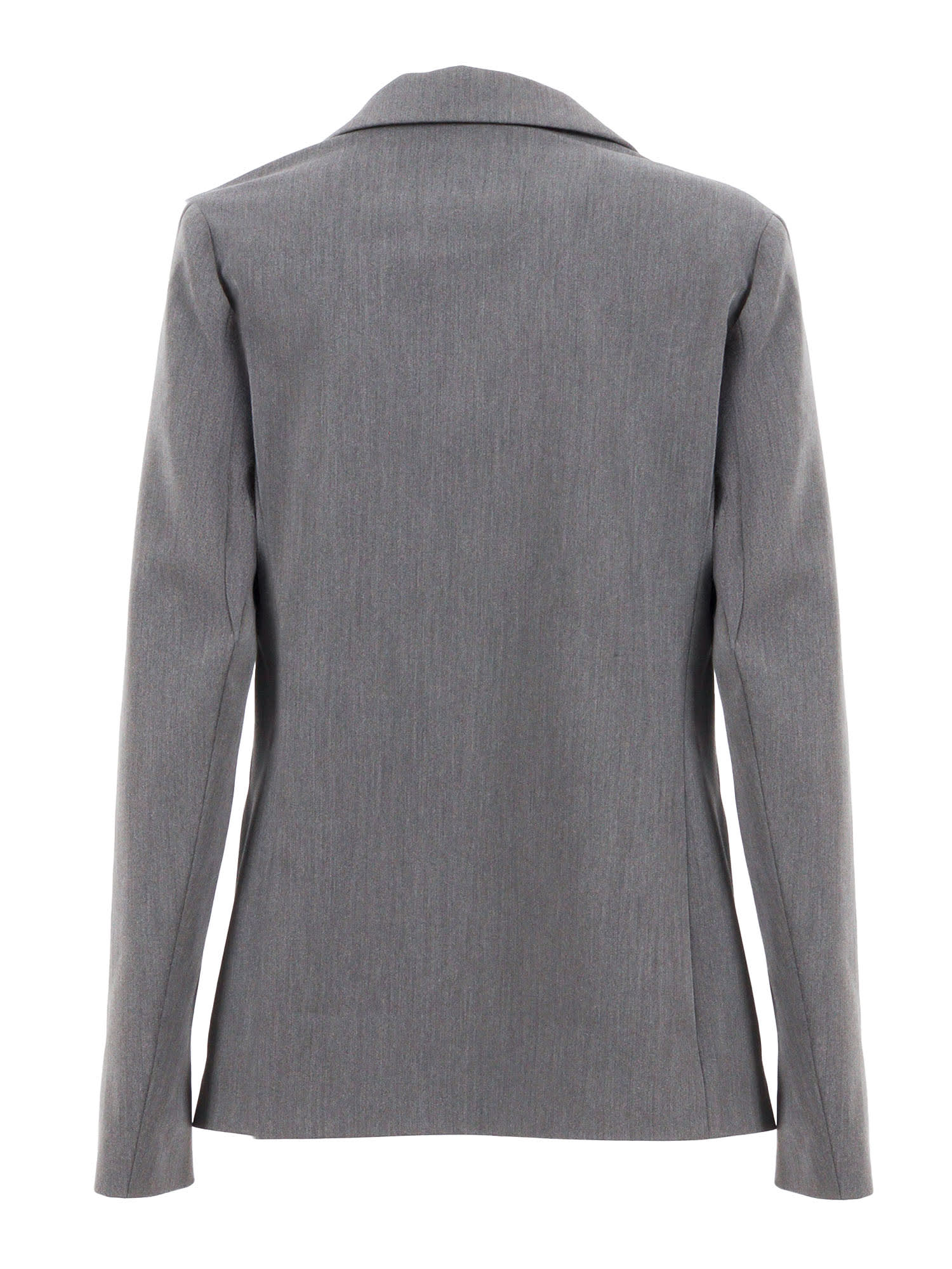 Monnalisa Viscose Blend Jacket In Gray