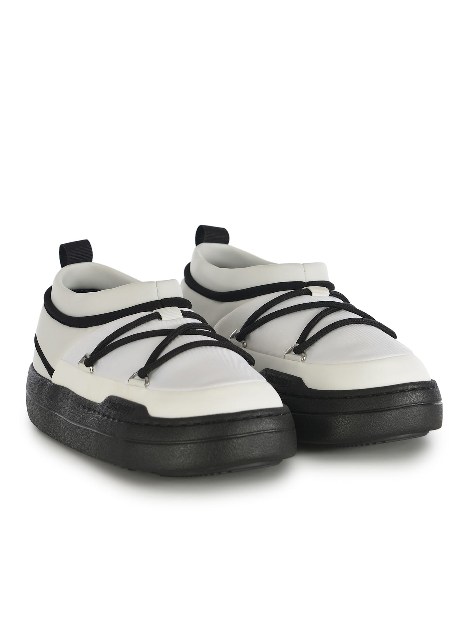 Shop Moon Boot Sneakers  Park Icon Made Of Nylon In White