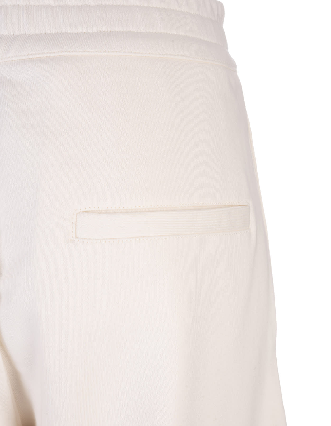 Alexander Mcqueen Calico Mcqueen Graffiti Joggers In Bianco