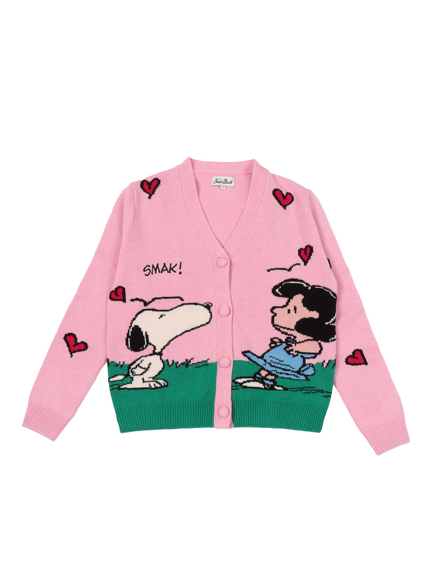 Mc2 Saint Barth Didy-snoopy Smack 23 Emb In Pink