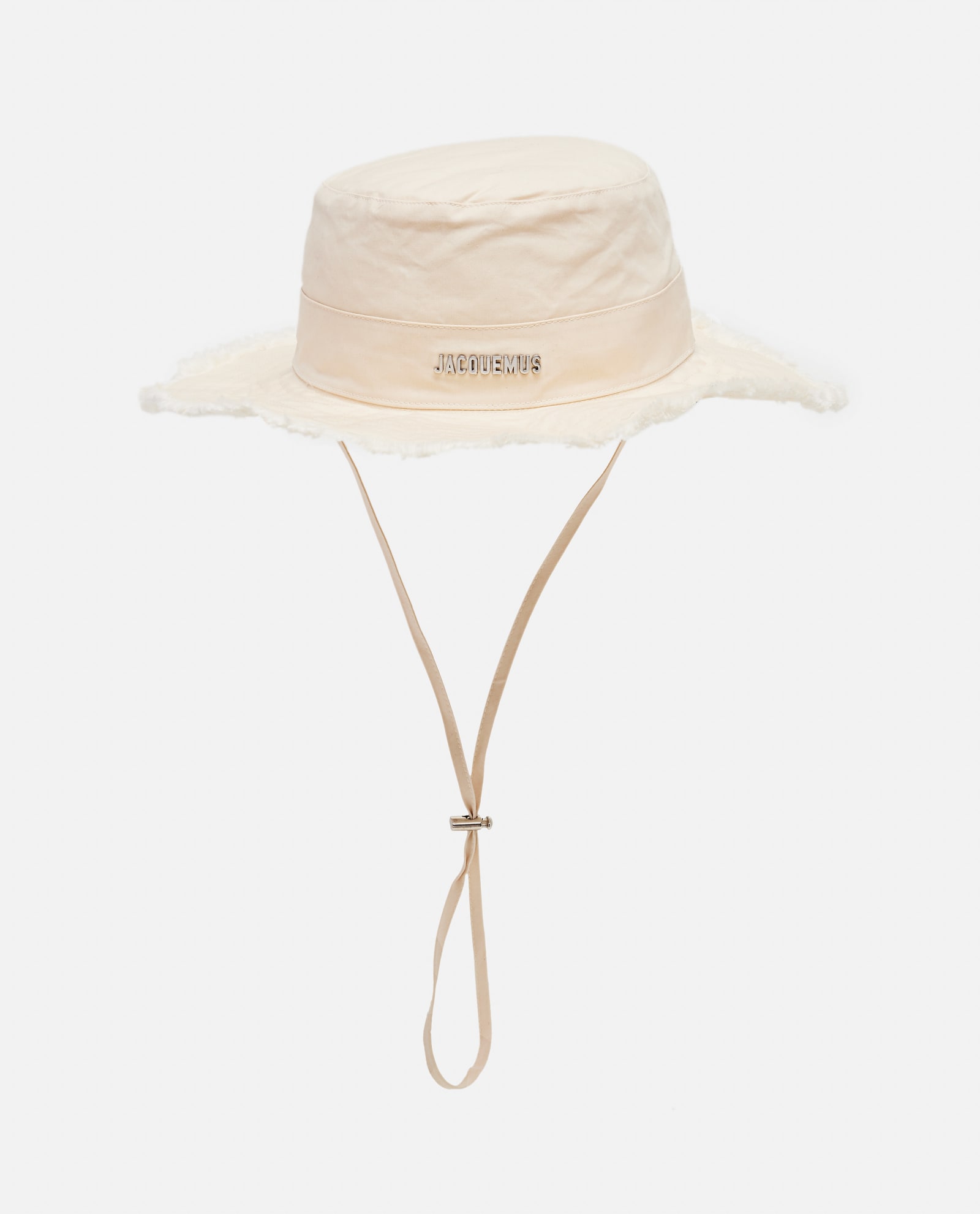 Jacquemus Le Bob Artichaut Cotton Hat In White