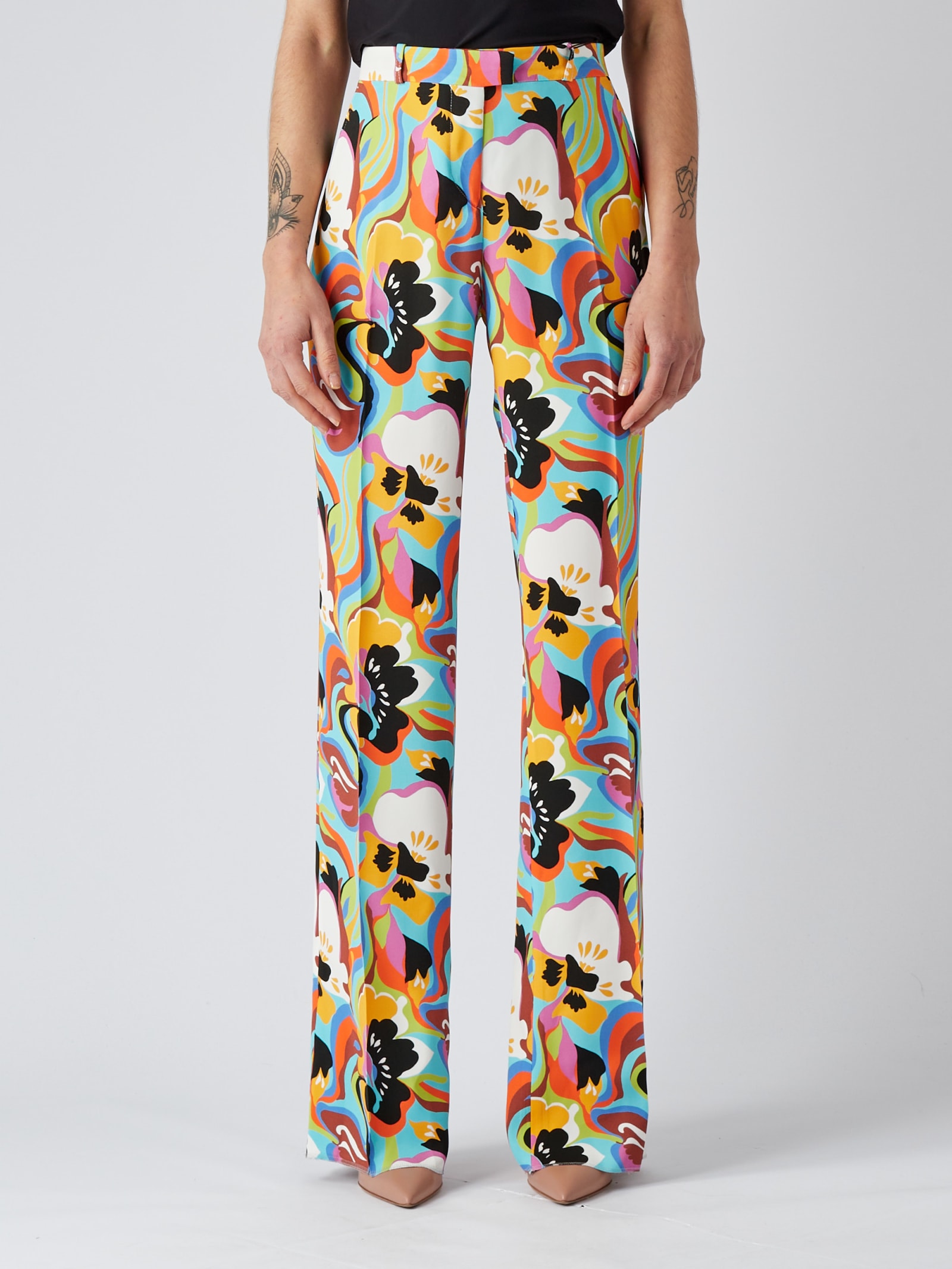 ETRO VISCOSE TROUSERS