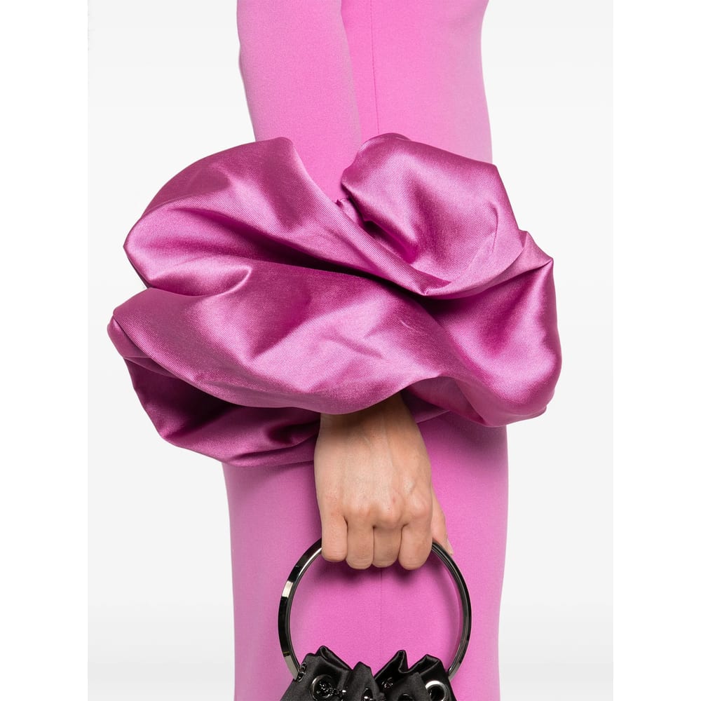 Solace London Talia Maxi Dress In Pink