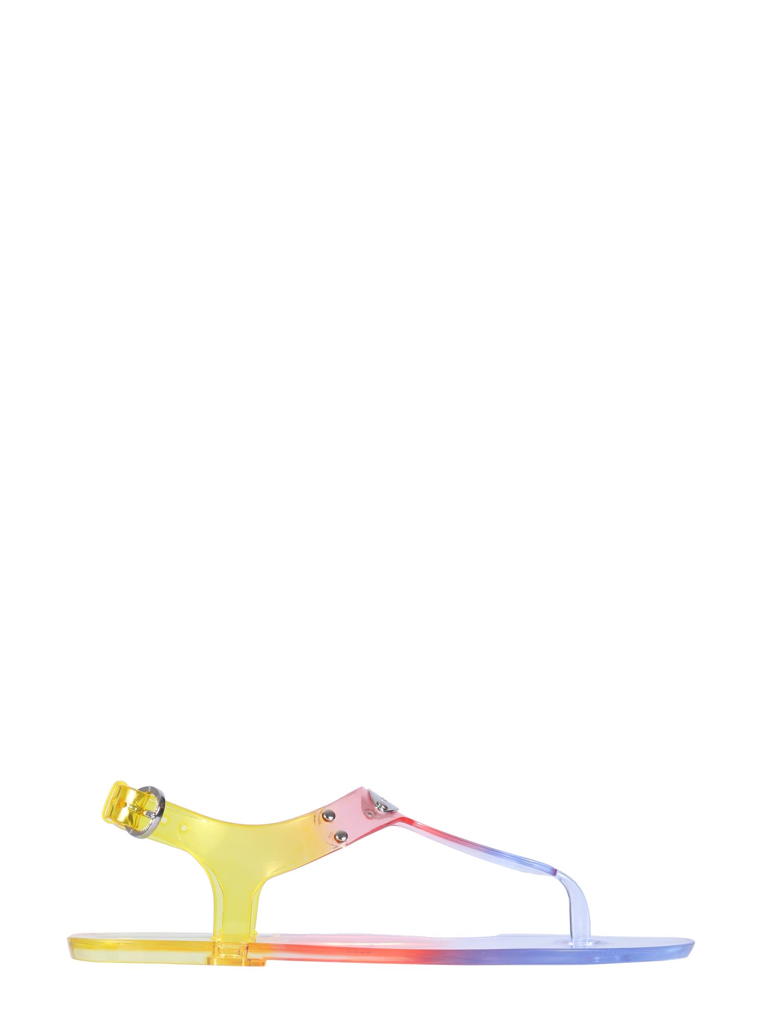 Michael Michael Kors Buckle-strap Open-toe Sandals In Multicolor