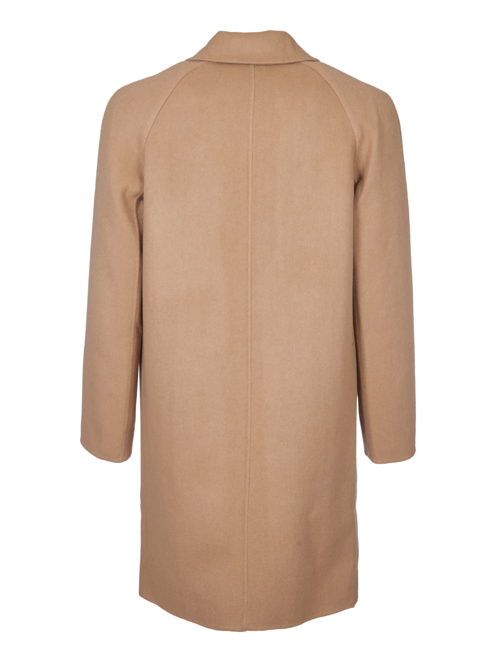 Shop Paul Smith Coat In Camel