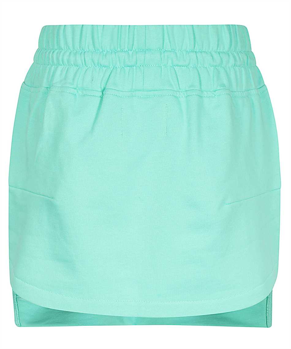 Vivienne Westwood Orb-embroidered Cotton Miniskirt In Green