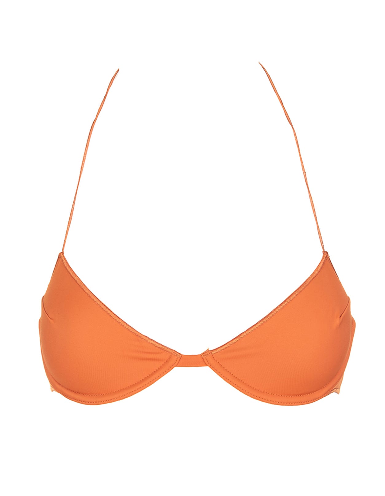 Oseree Orange Hs21 Eco Basic Balconette Top Bikini