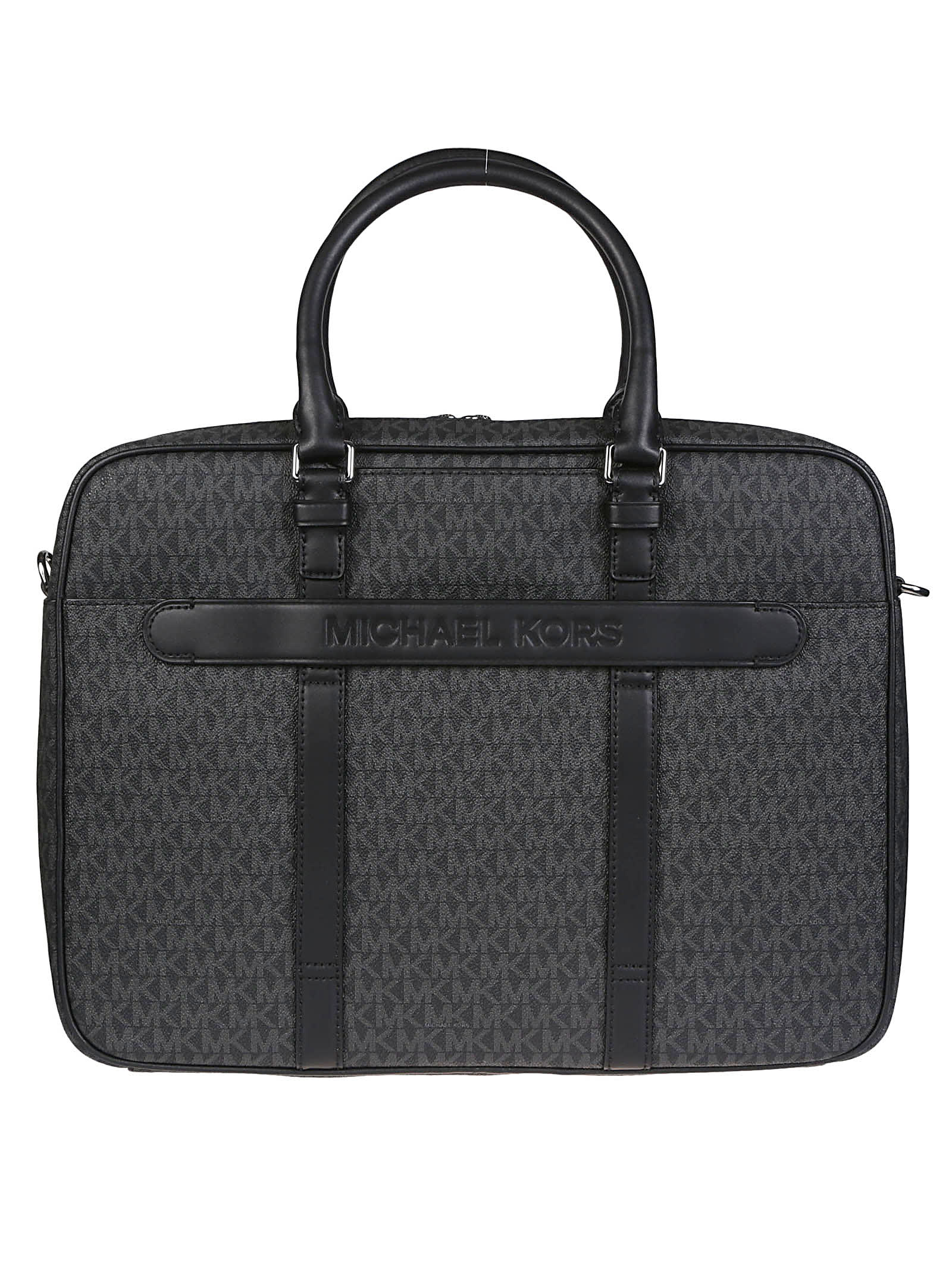 Shop Michael Kors Hudson Commuter Briefcase In Black