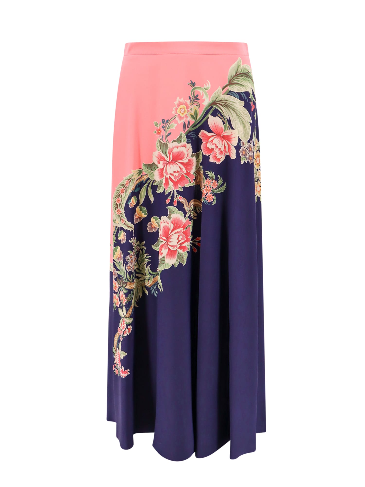 Shop Etro Skirt In Blue