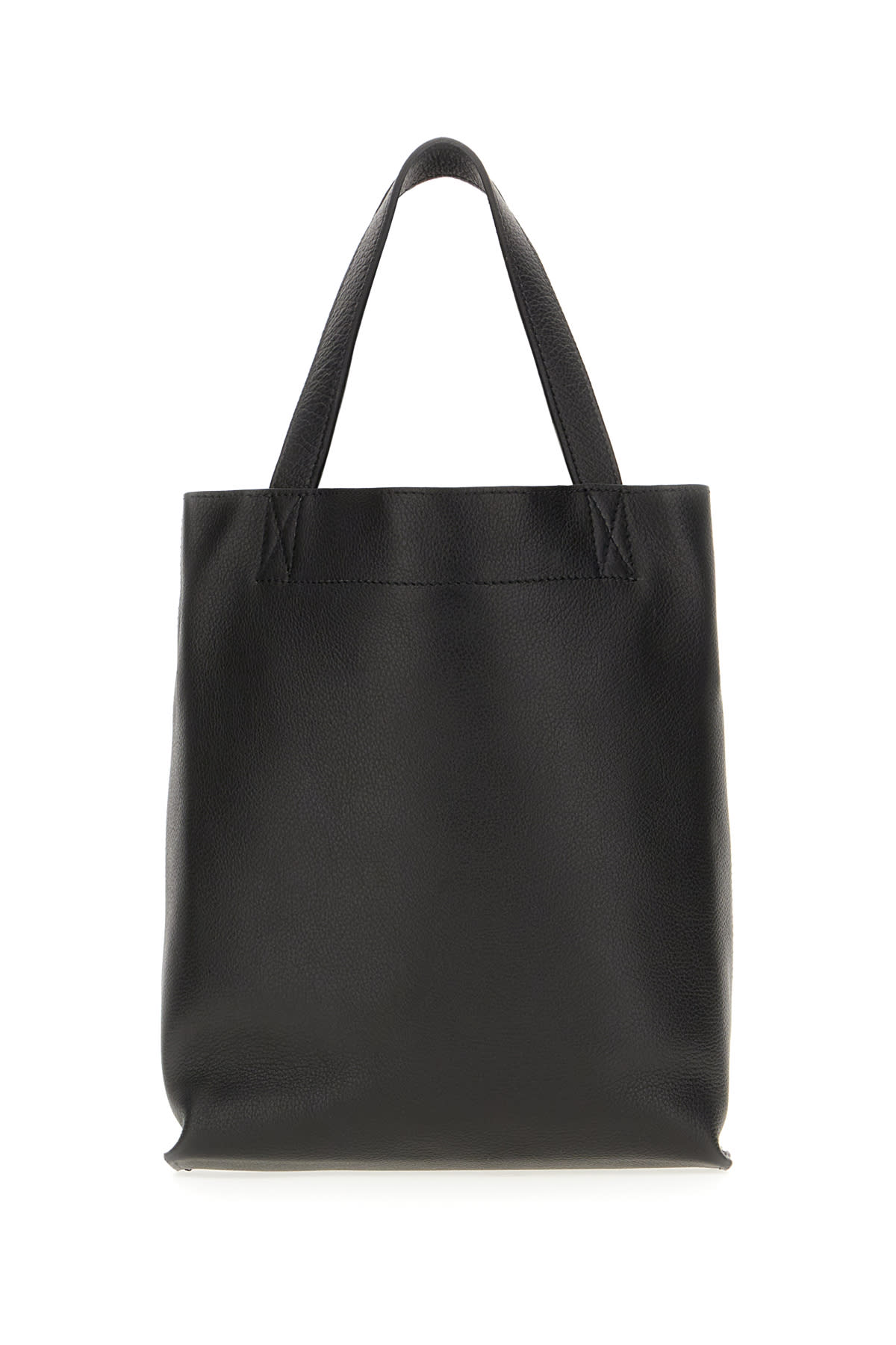 Shop Apc Black Leather Handbag In Lzz