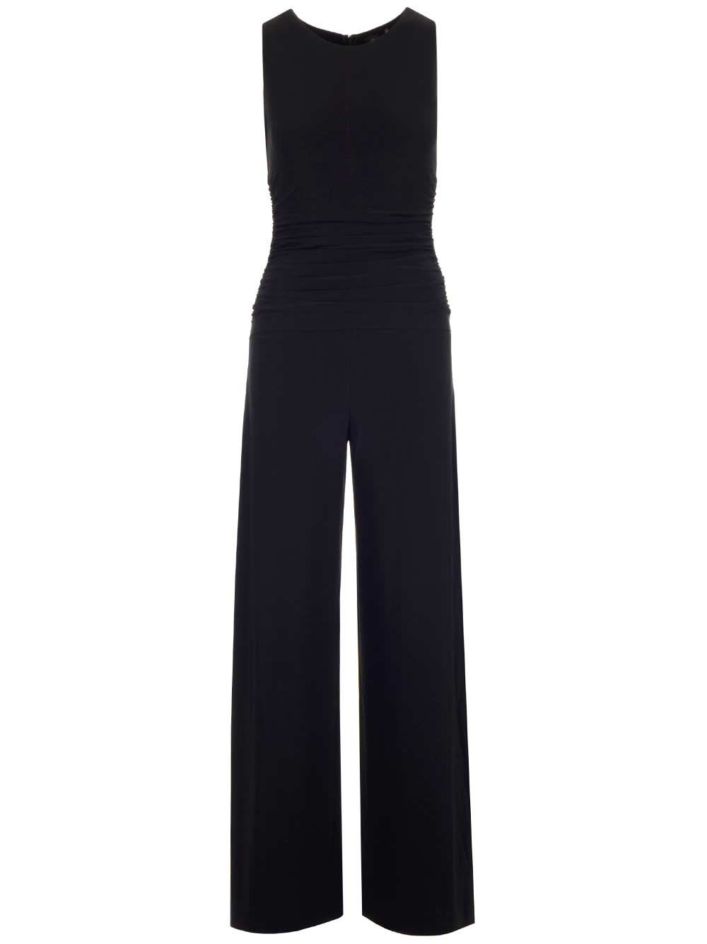 Black Sleeveless Jumpsuit