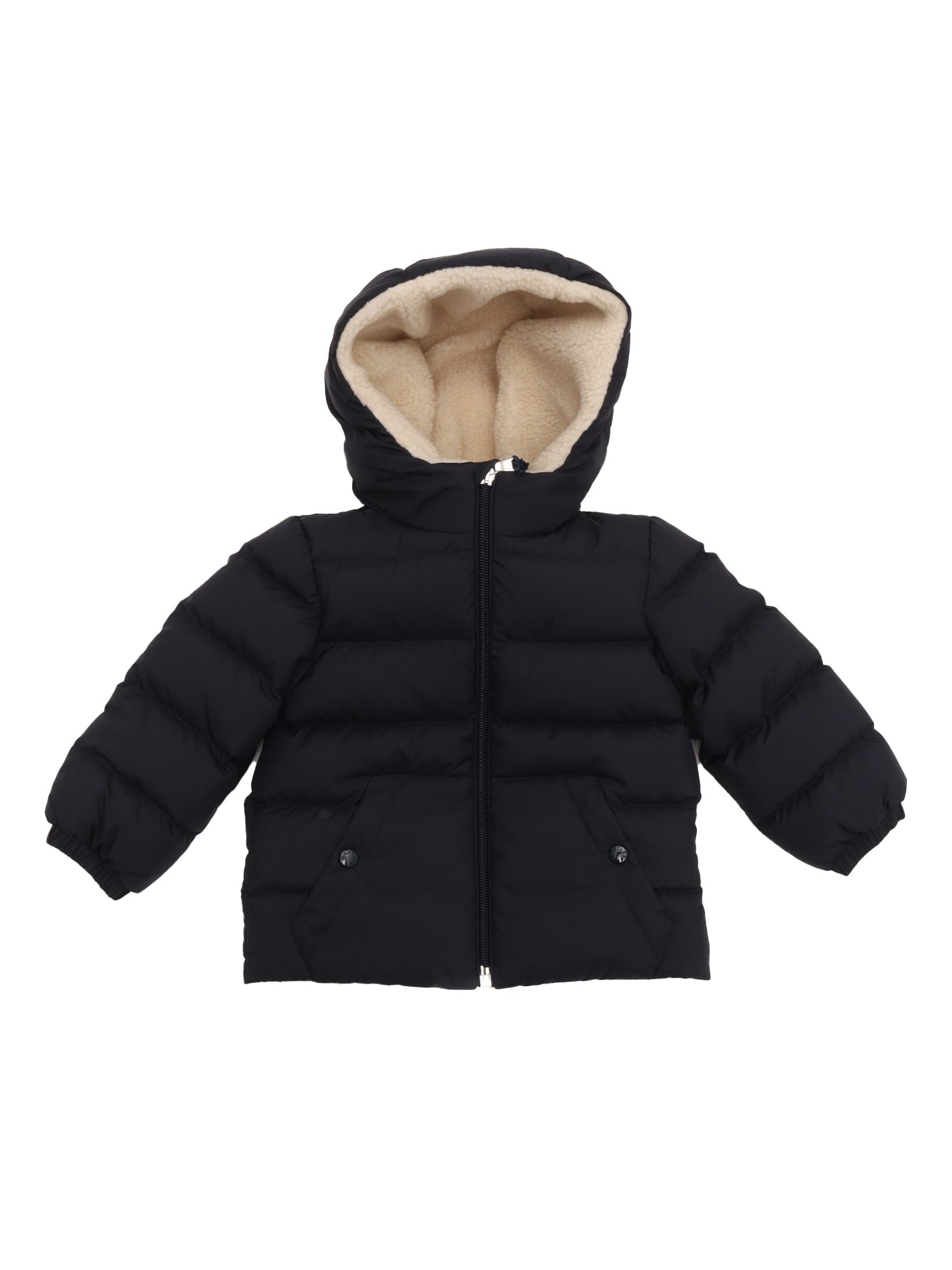 Moncler Blue Amir Down Jacket In Blue