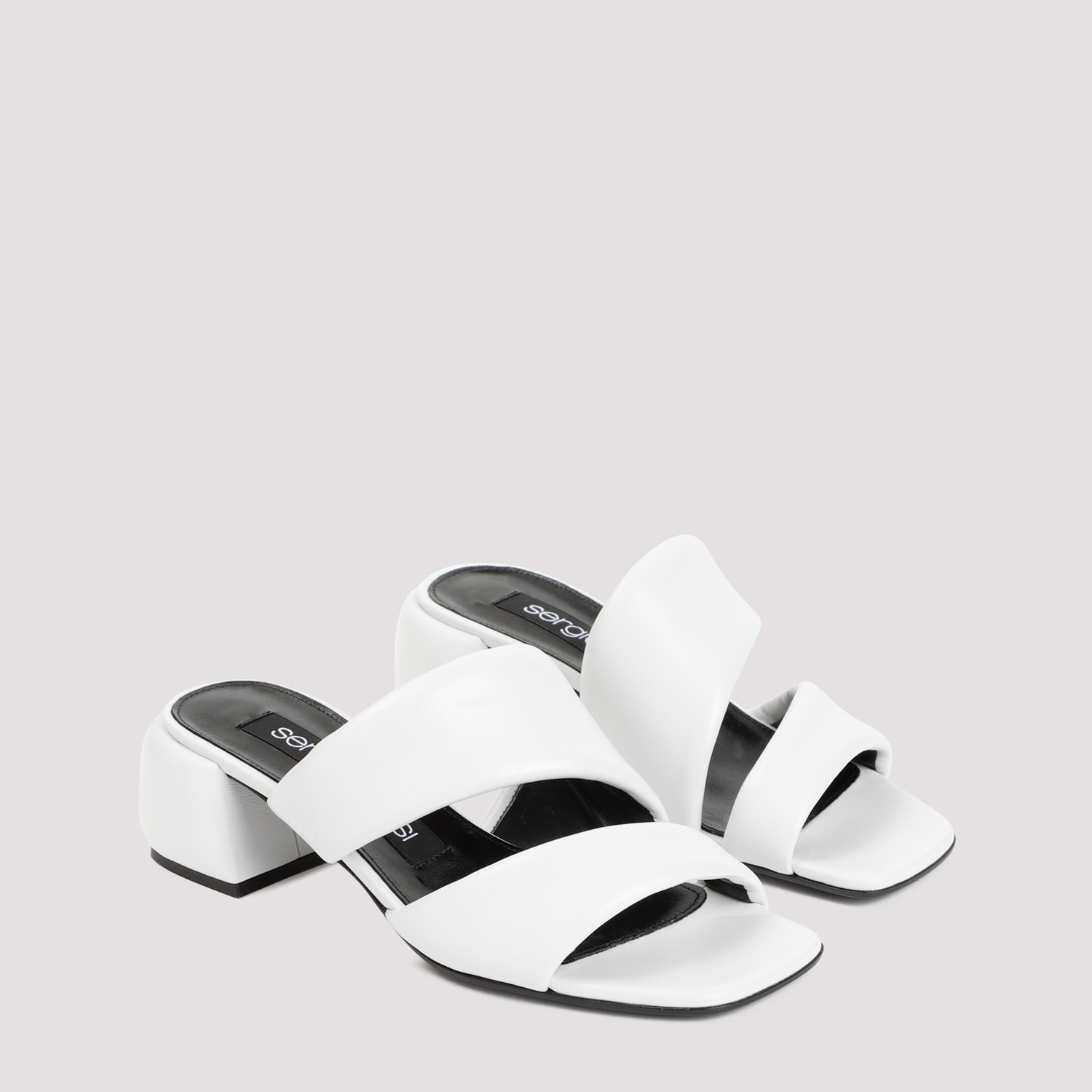 SERGIO ROSSI SPONGY 45 SANDALS 