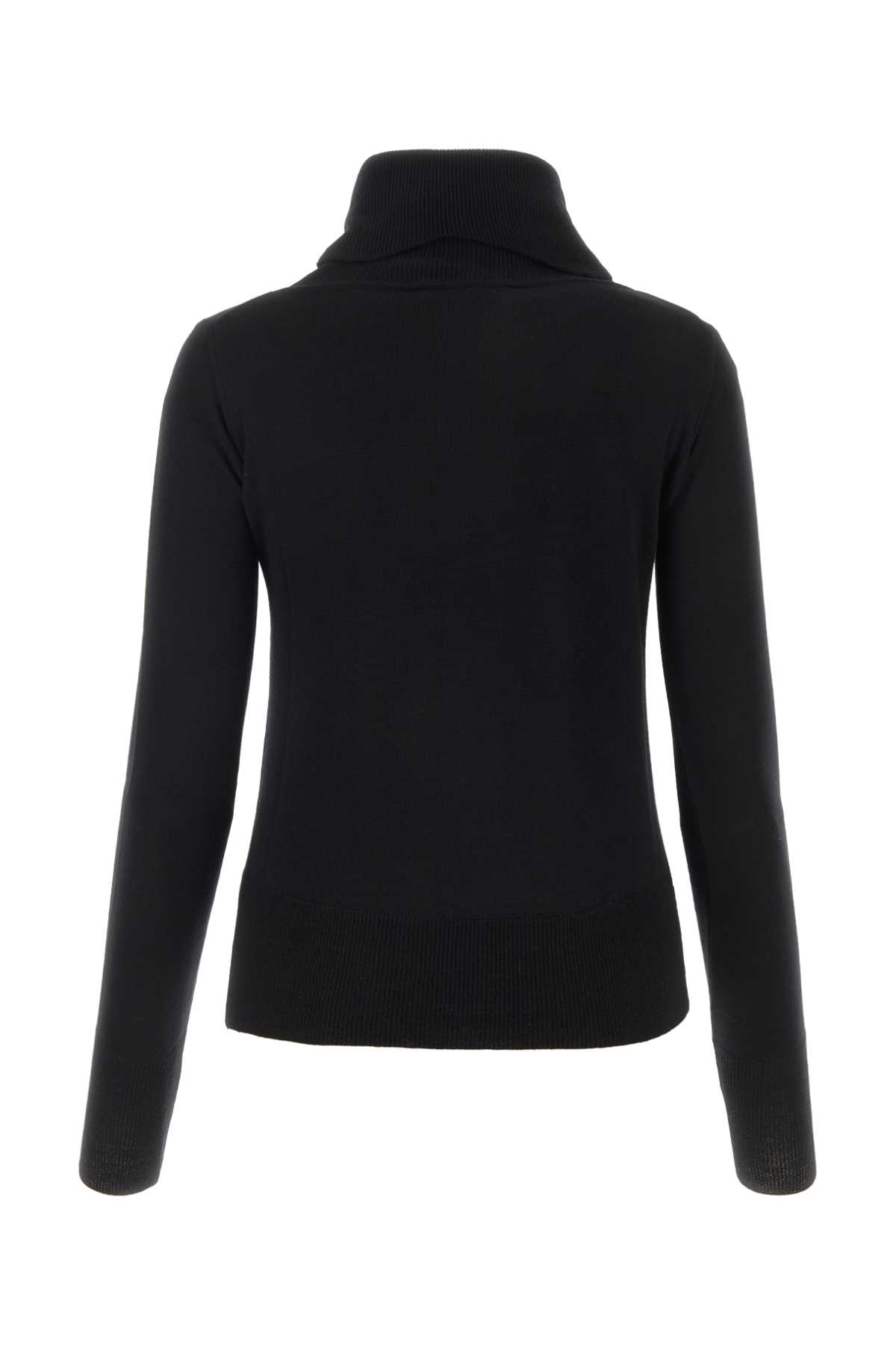 Shop Vivienne Westwood Black Wool Giulia Sweater In N403
