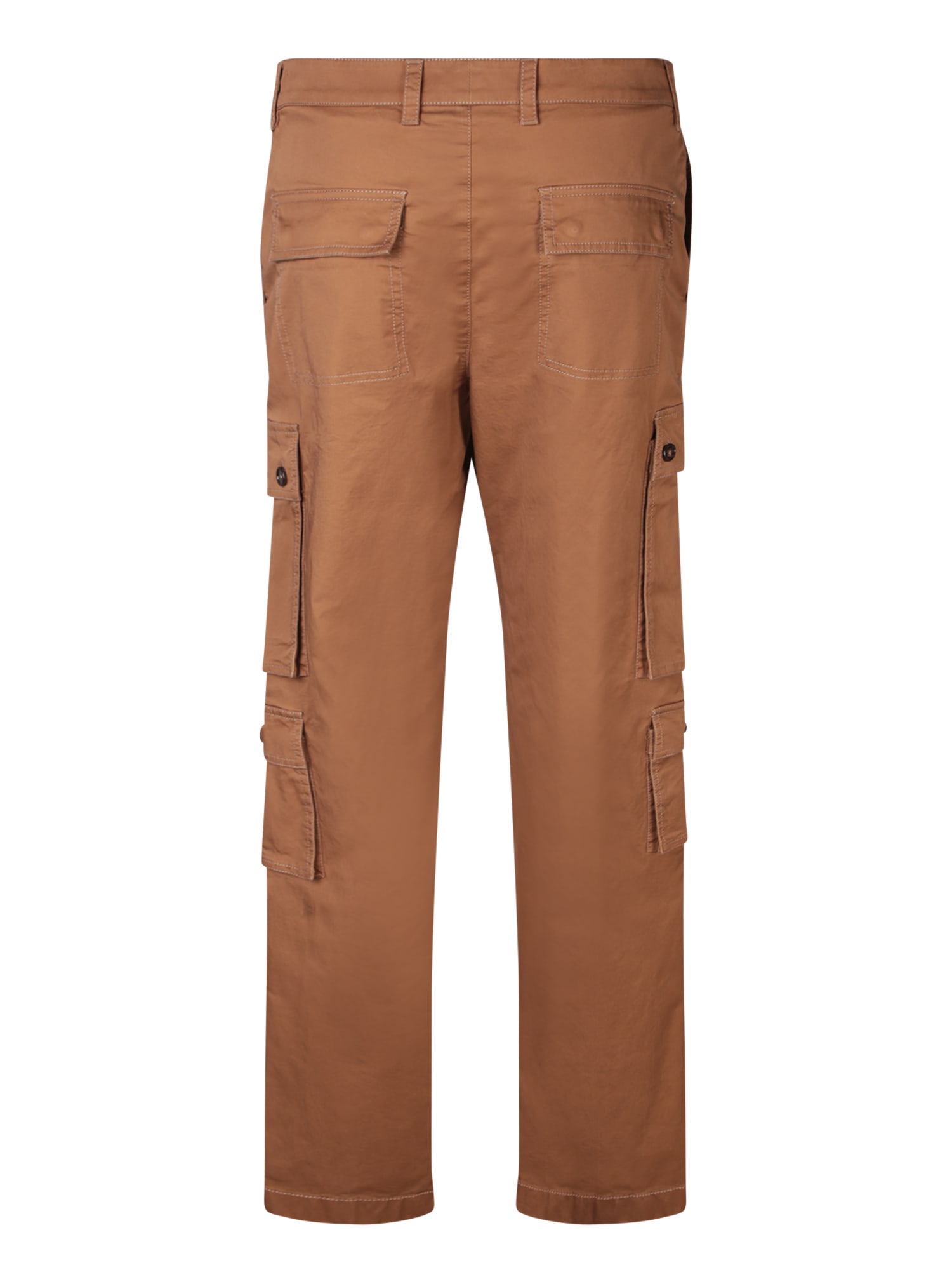 Shop Dolce & Gabbana Beige Cargo Pants