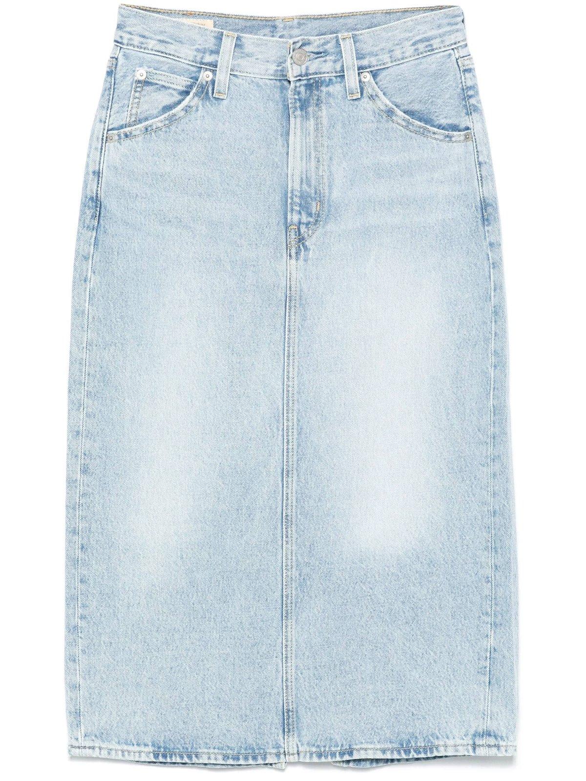 LEVI'S STRAIGHT DENIM SKIRT 