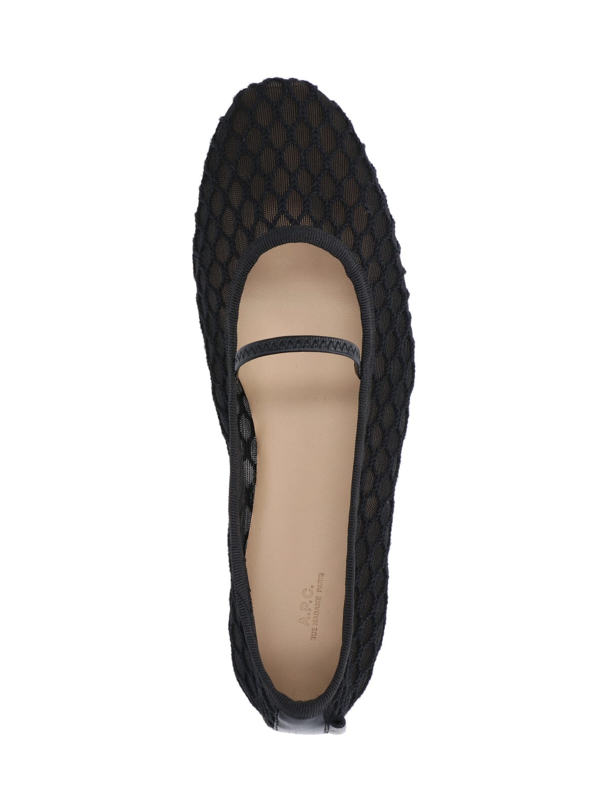 Apc Embroidered Ballerina Shoes