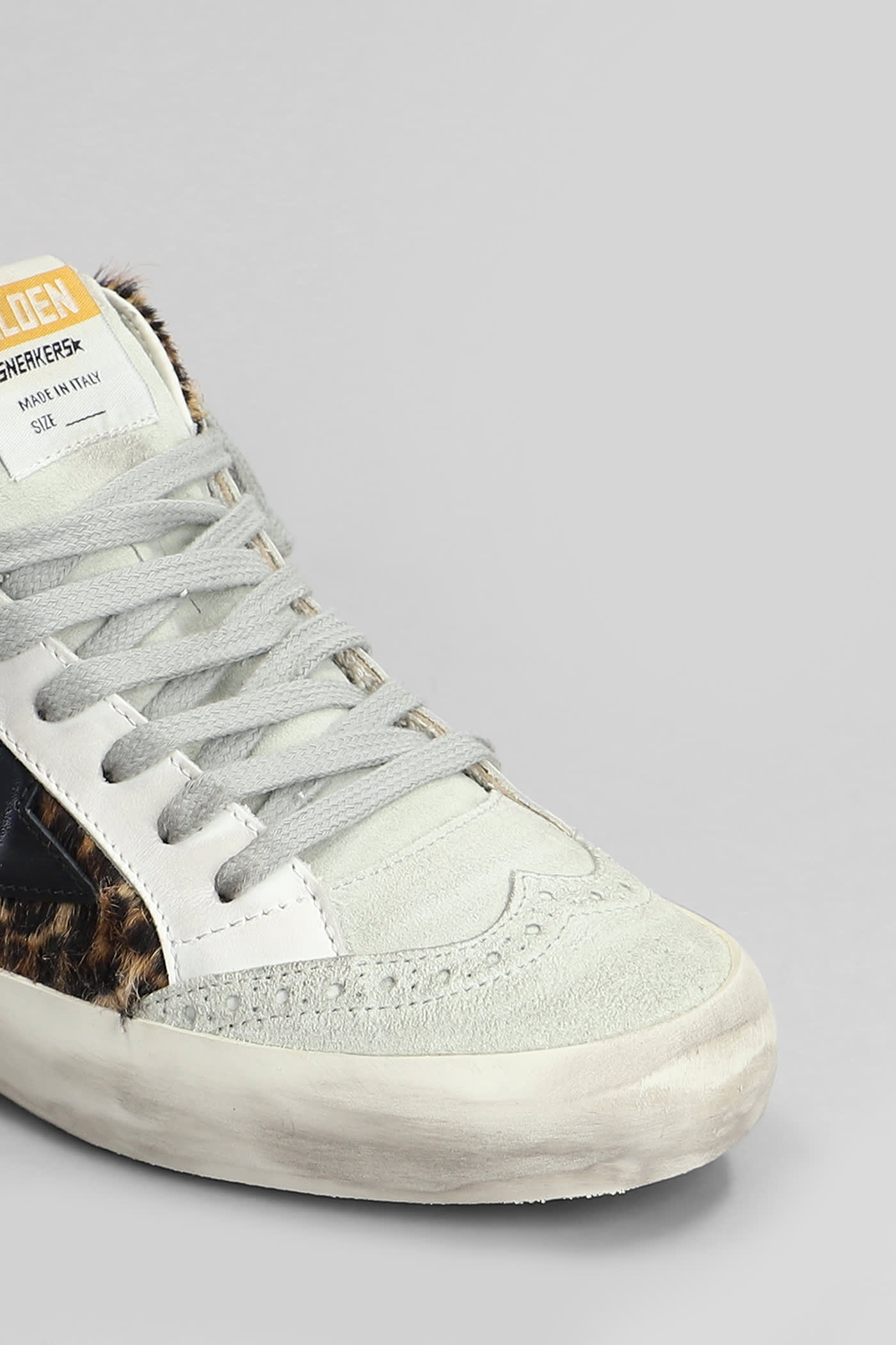 Golden Goose Deluxe Brand Women Mid Star Classic High-top Ponyskin Sneakers In Multi