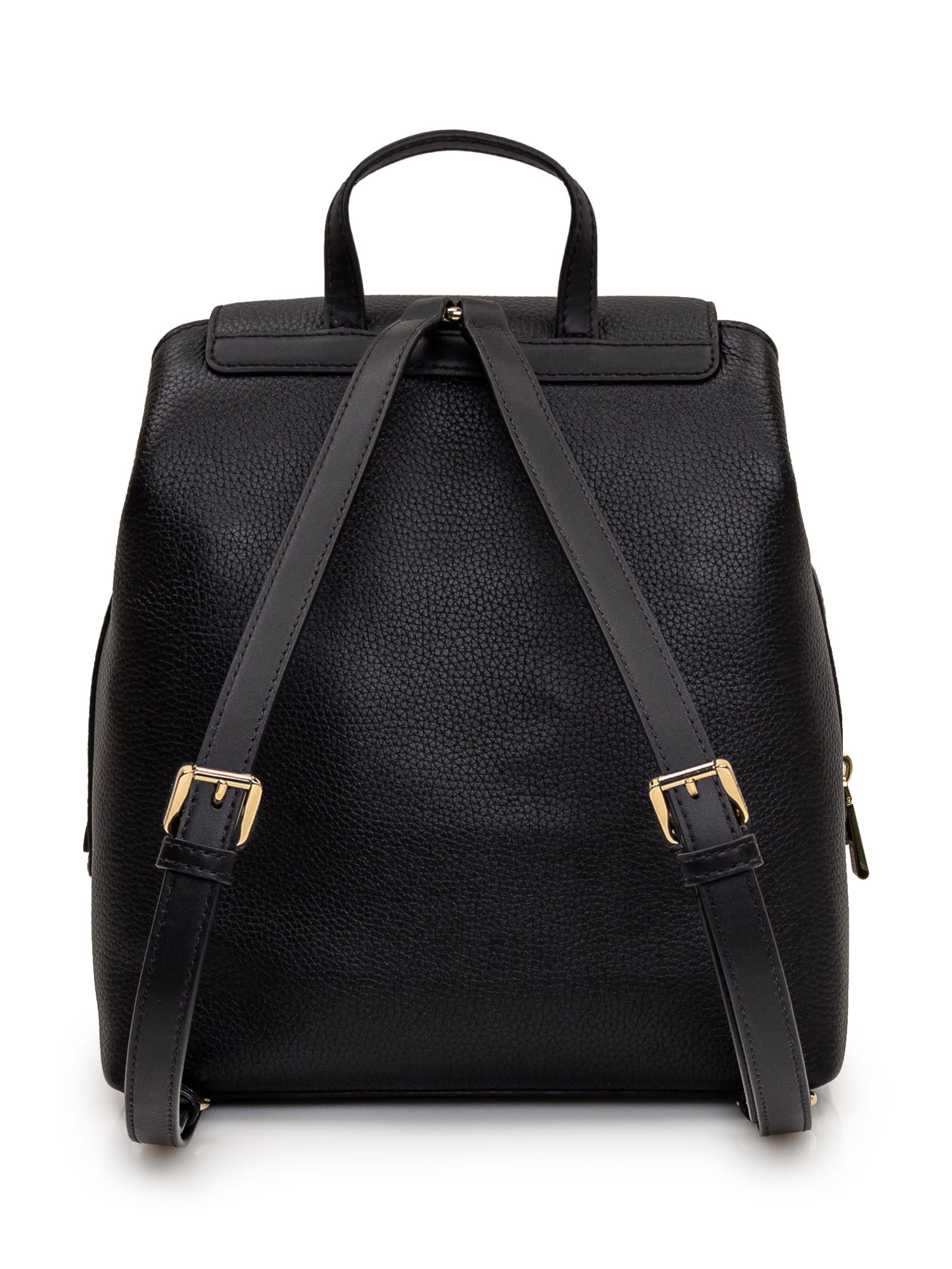 Shop Michael Kors Kensington Backpack In Black