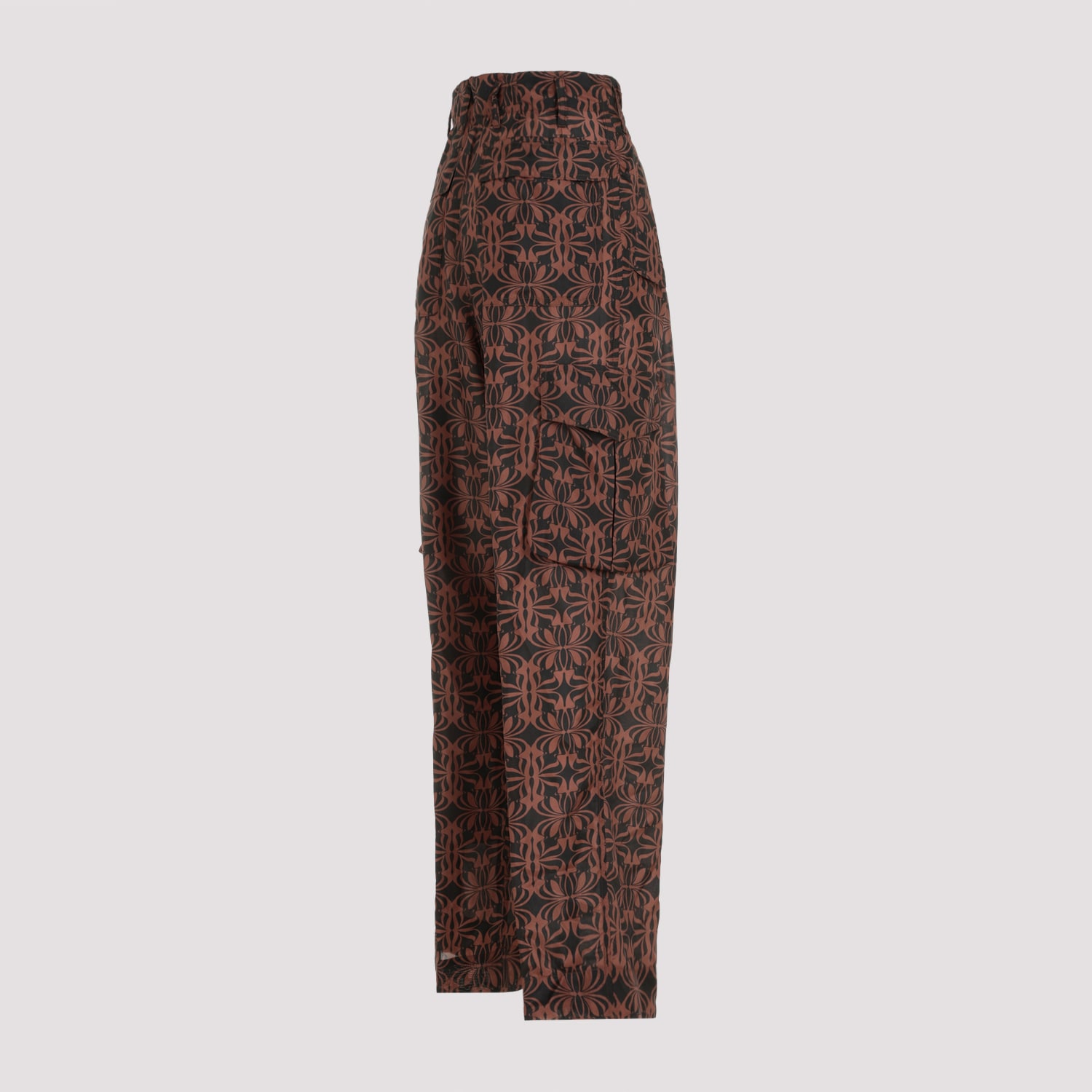 Shop Dries Van Noten Polkar Pants In Black