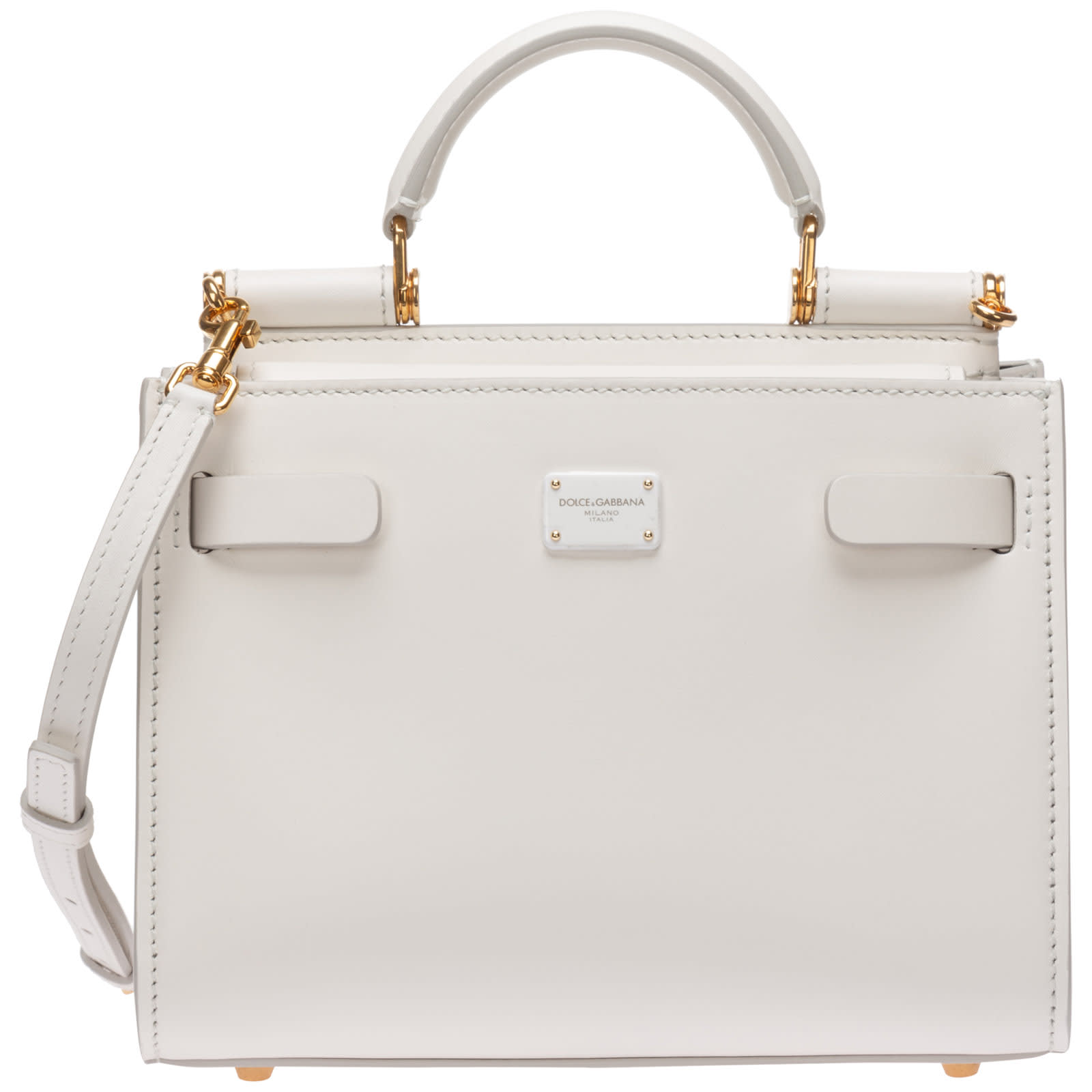 Dolce & Gabbana Sicily 62 Handbags In Bianco