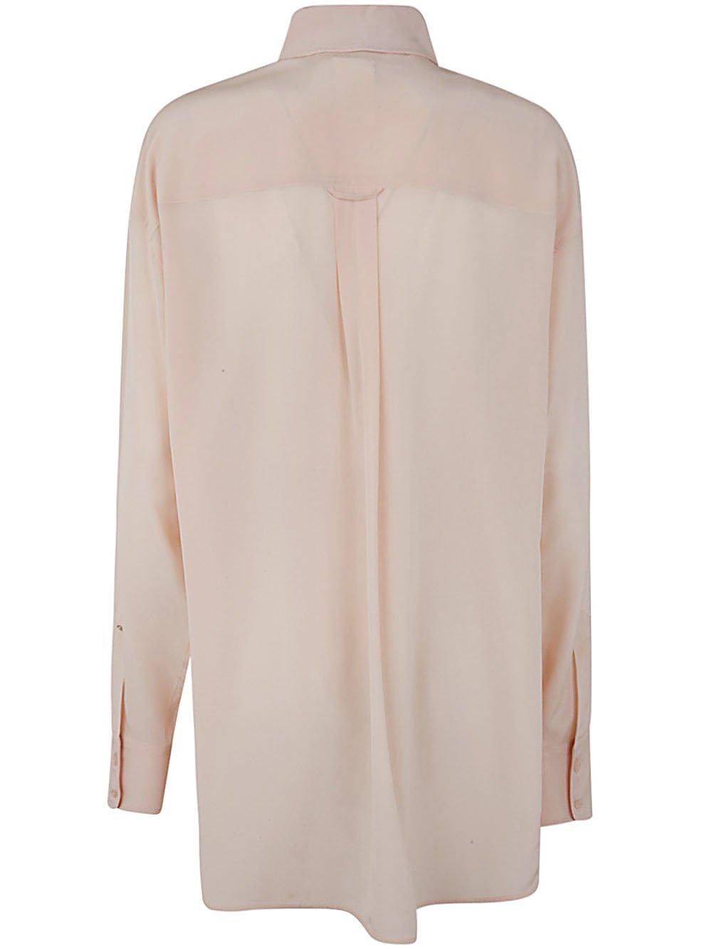 Shop Sportmax Rovigo Buttoned Shirt In Rosa