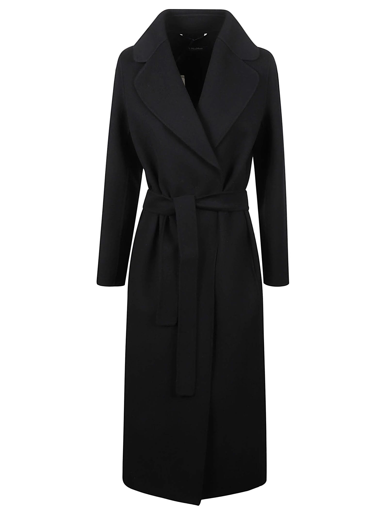 Shop 's Max Mara Poldo Coat In Nero