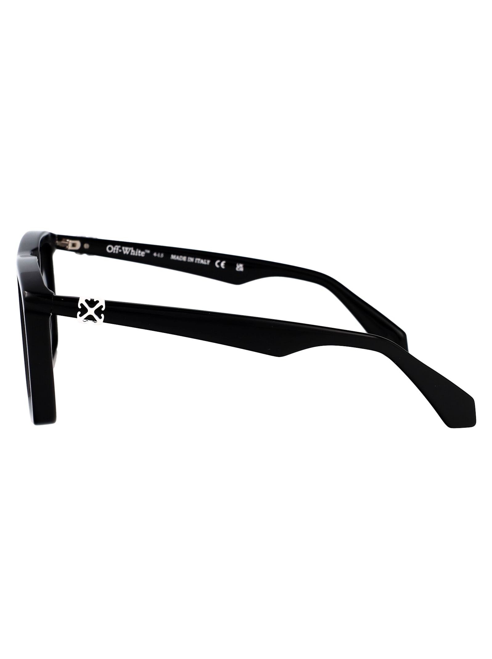 Off-white Stratford Sunglasses In Black Dark Grey