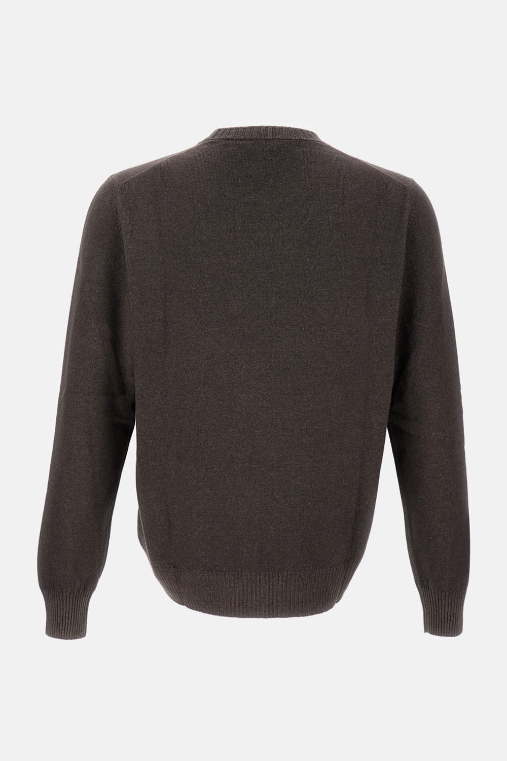 Gran Sasso Crew Neck Sweater In Brown