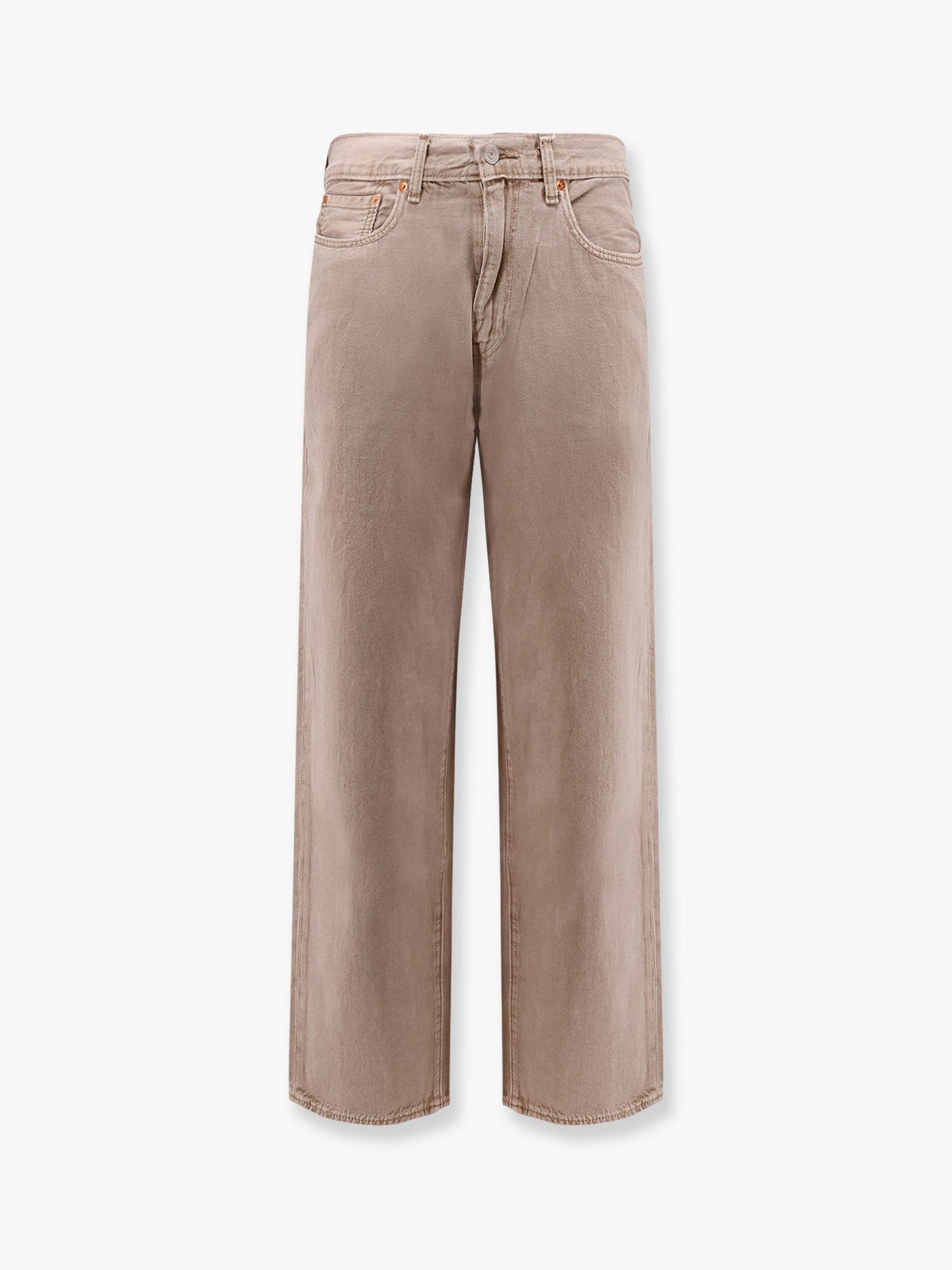 Levi's 578 Baggy Corduroy Trousers In Beige