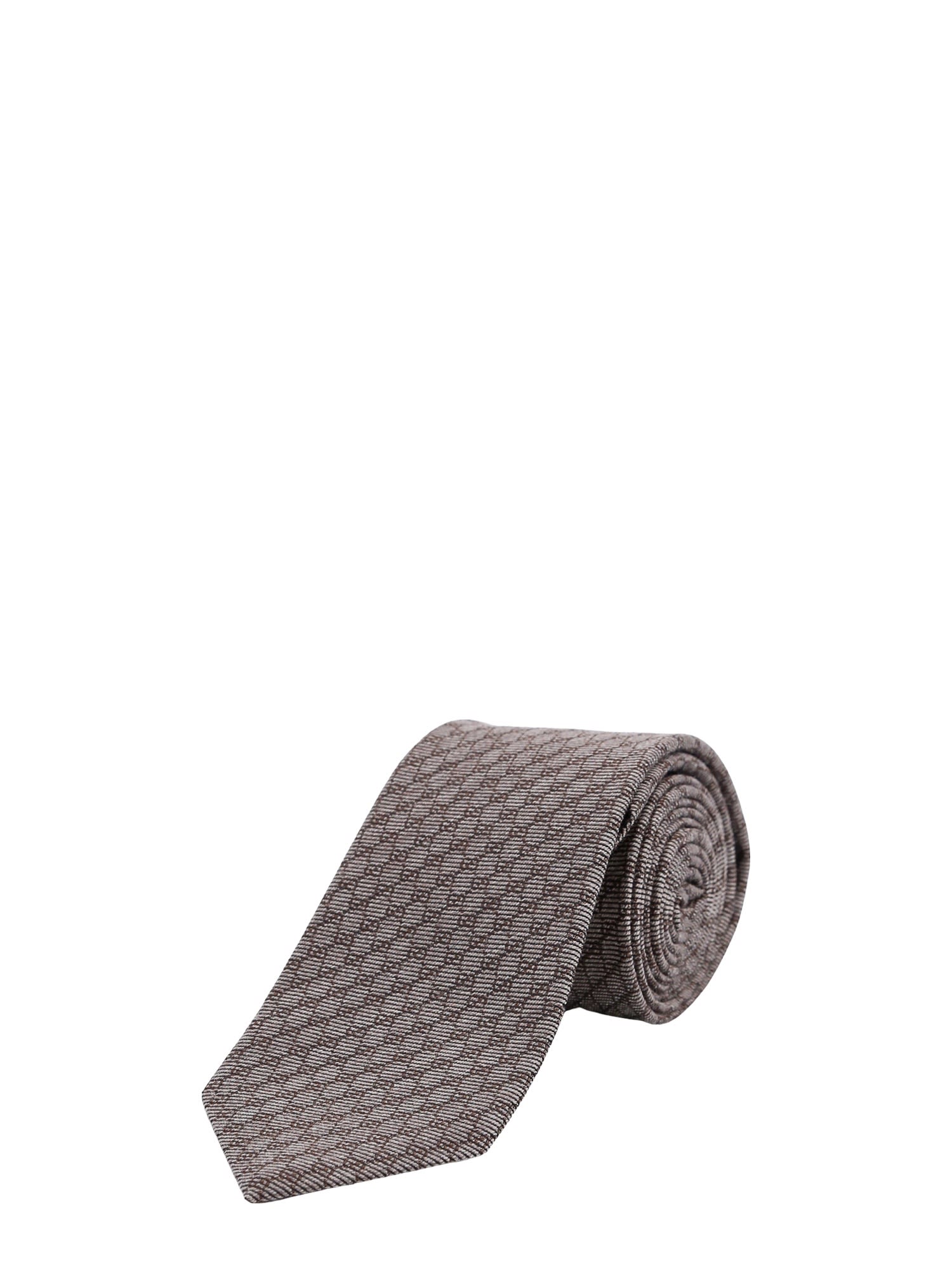 Gucci Silk And Wool Tie