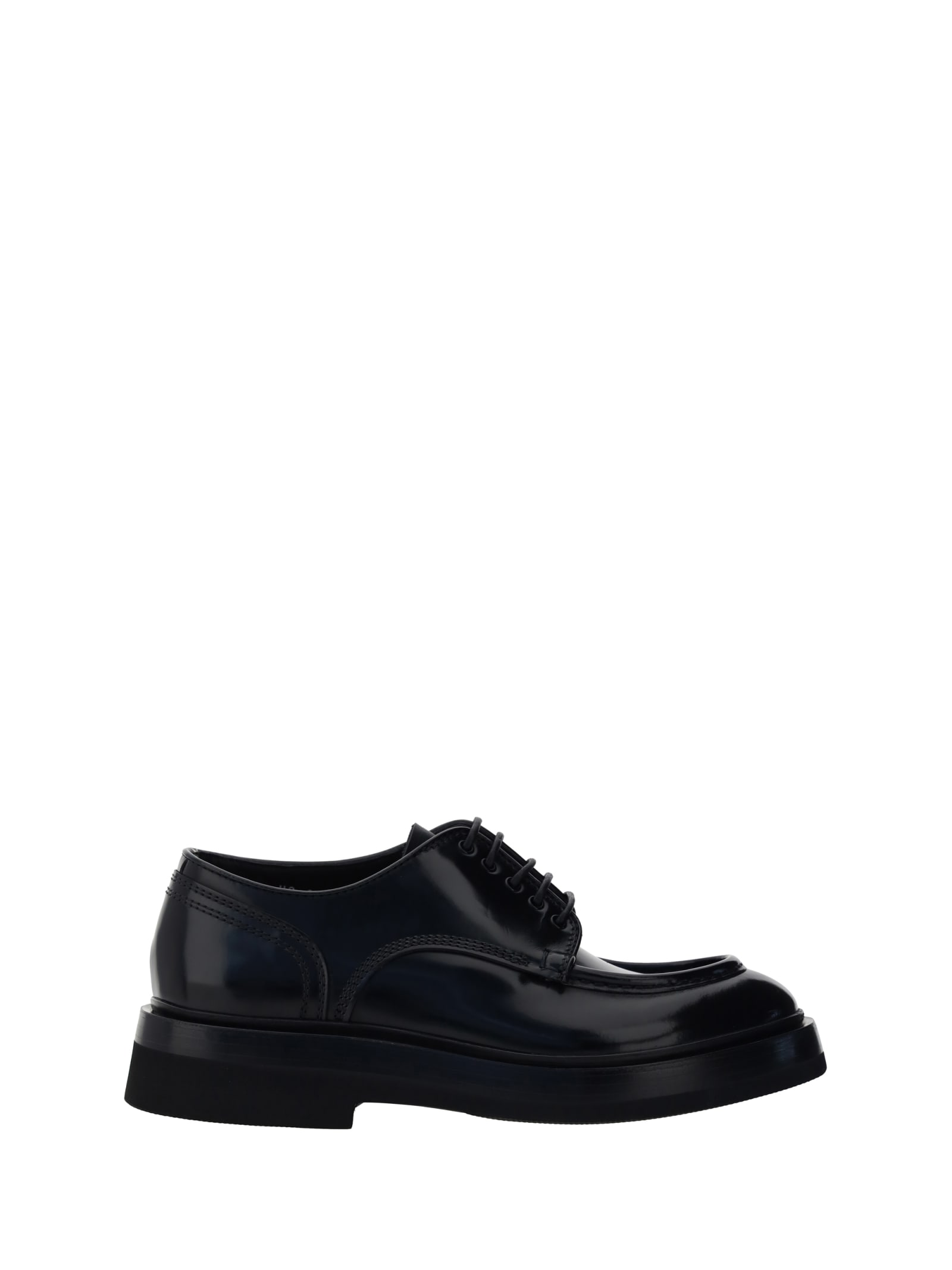 SANTONI LACE-UP SHOES