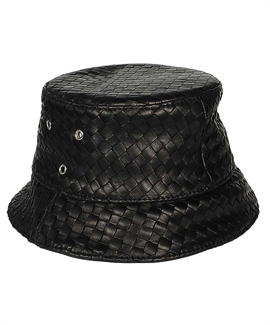 Shop Bottega Veneta Bucket Hat In Black