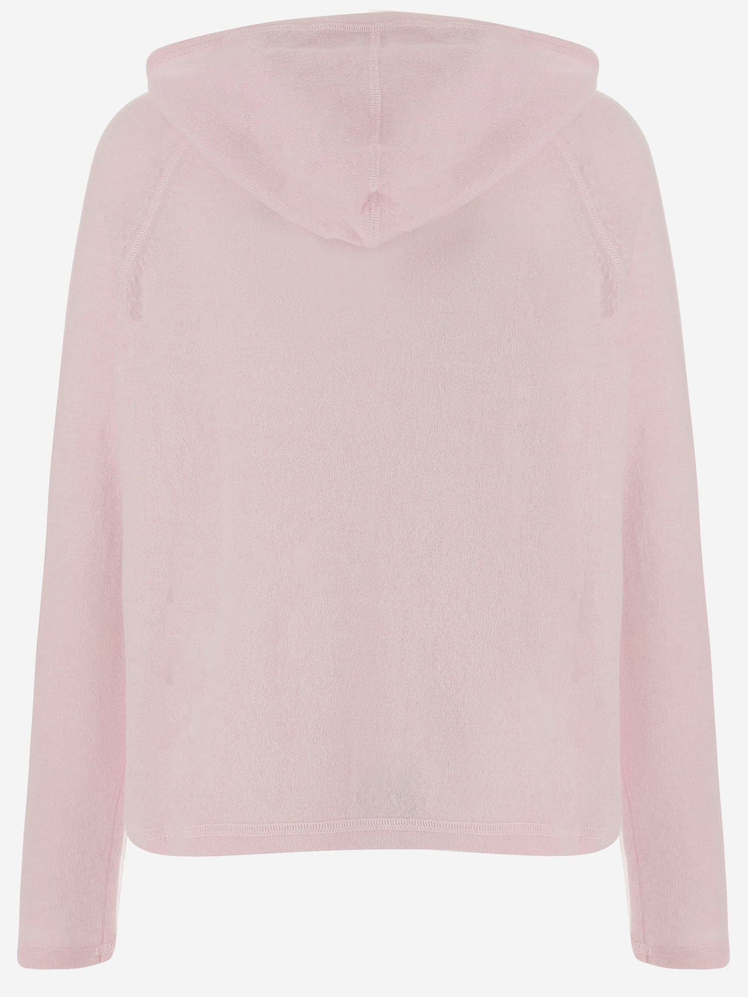Allude Wool And Cashmere Sweater In Pink